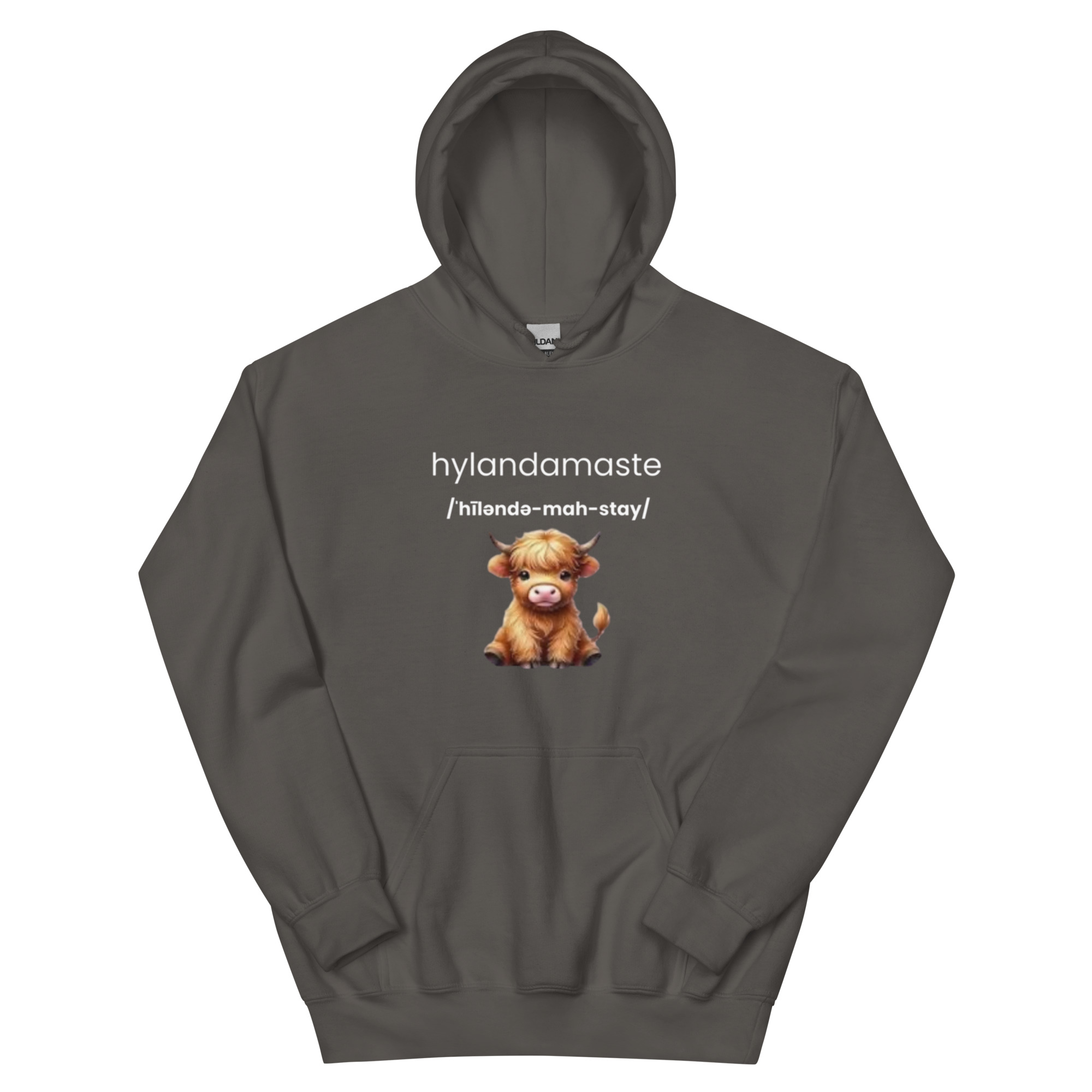 Hylanamaste Yoga Inspired Namaste Unisex Hoodie - Image 10