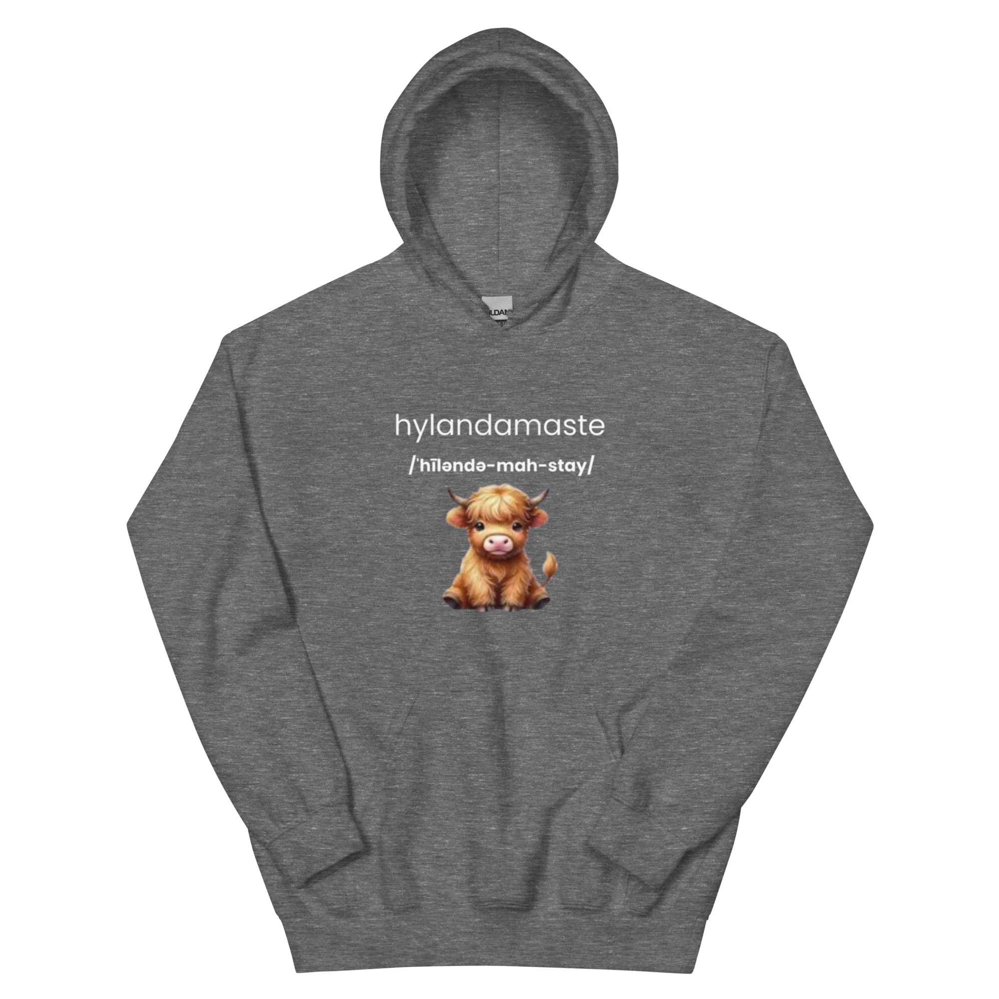 Hylanamaste Yoga Inspired Namaste Unisex Hoodie - Image 13