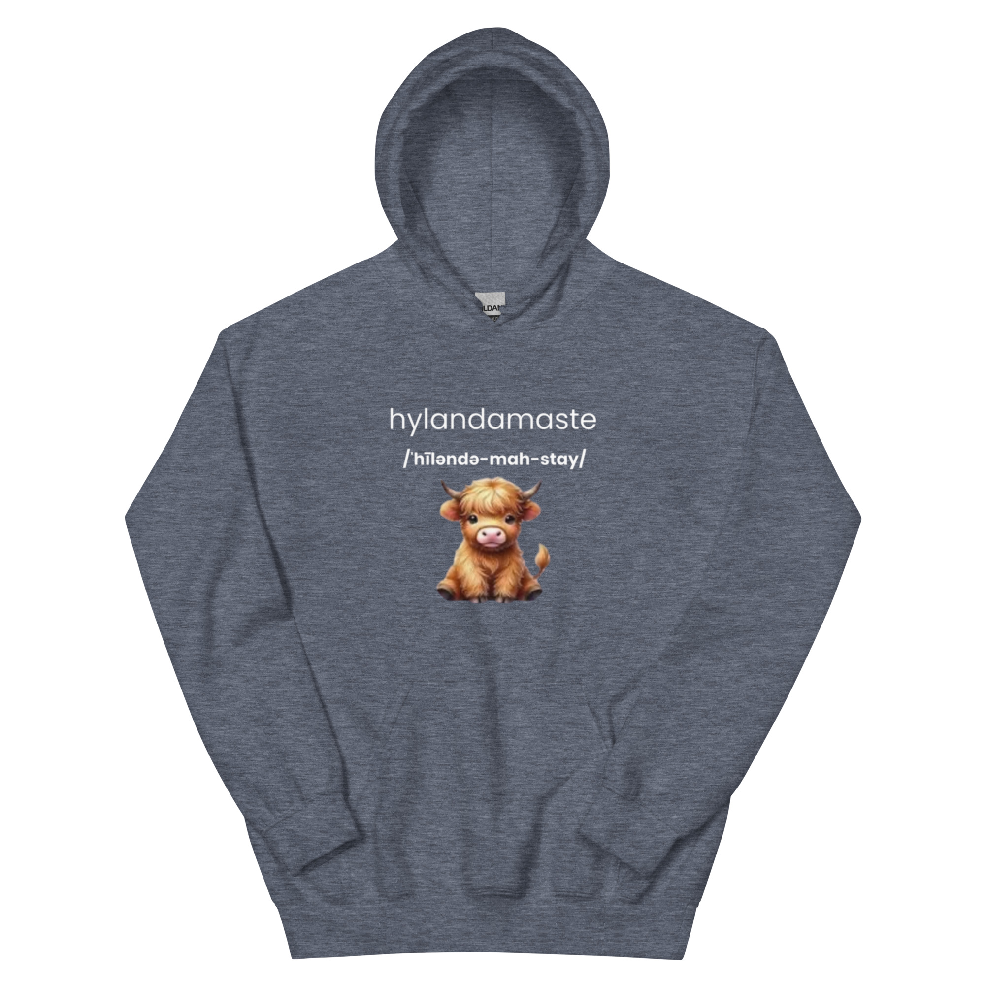 Hylanamaste Yoga Inspired Namaste Unisex Hoodie - Image 12
