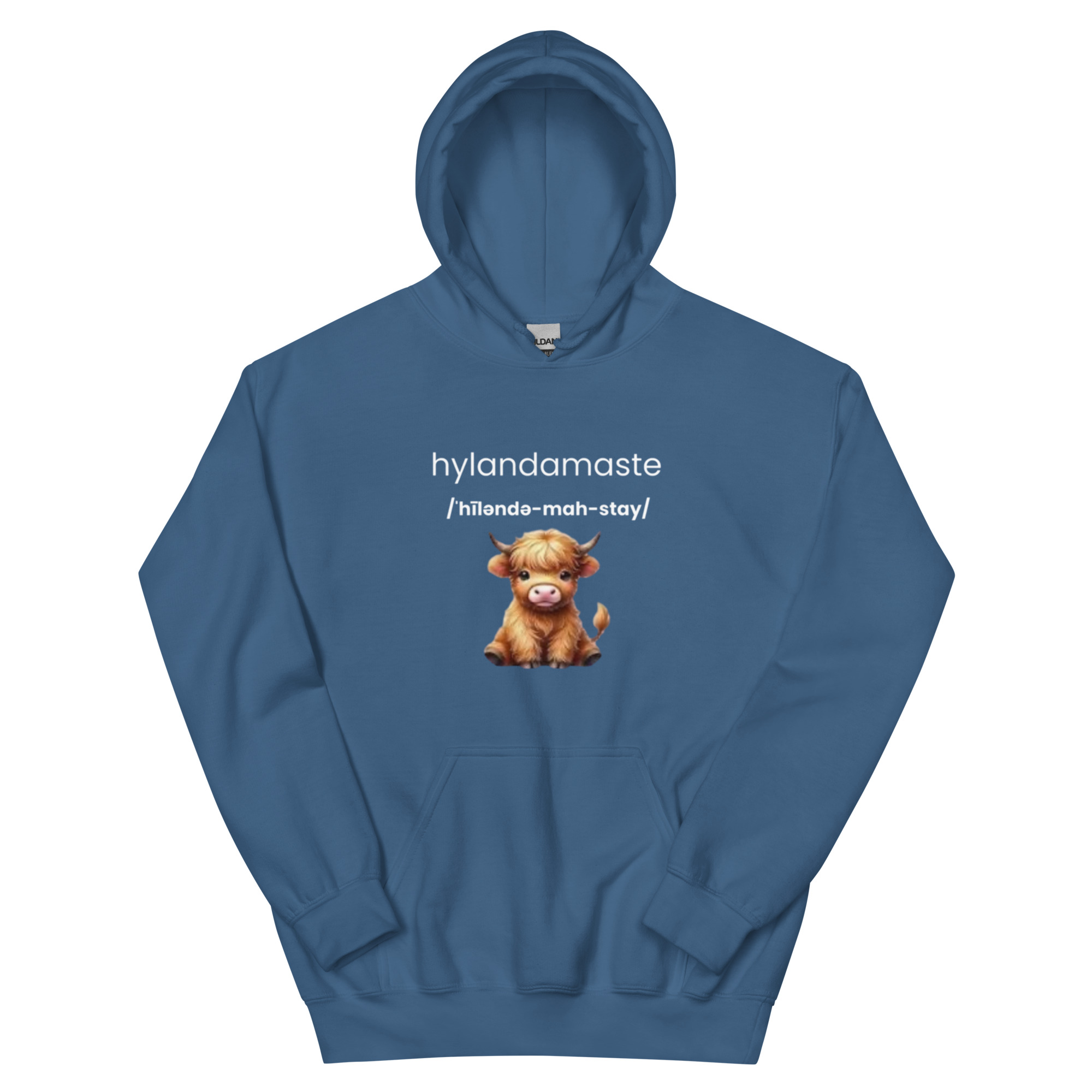Hylanamaste Yoga Inspired Namaste Unisex Hoodie - Image 11