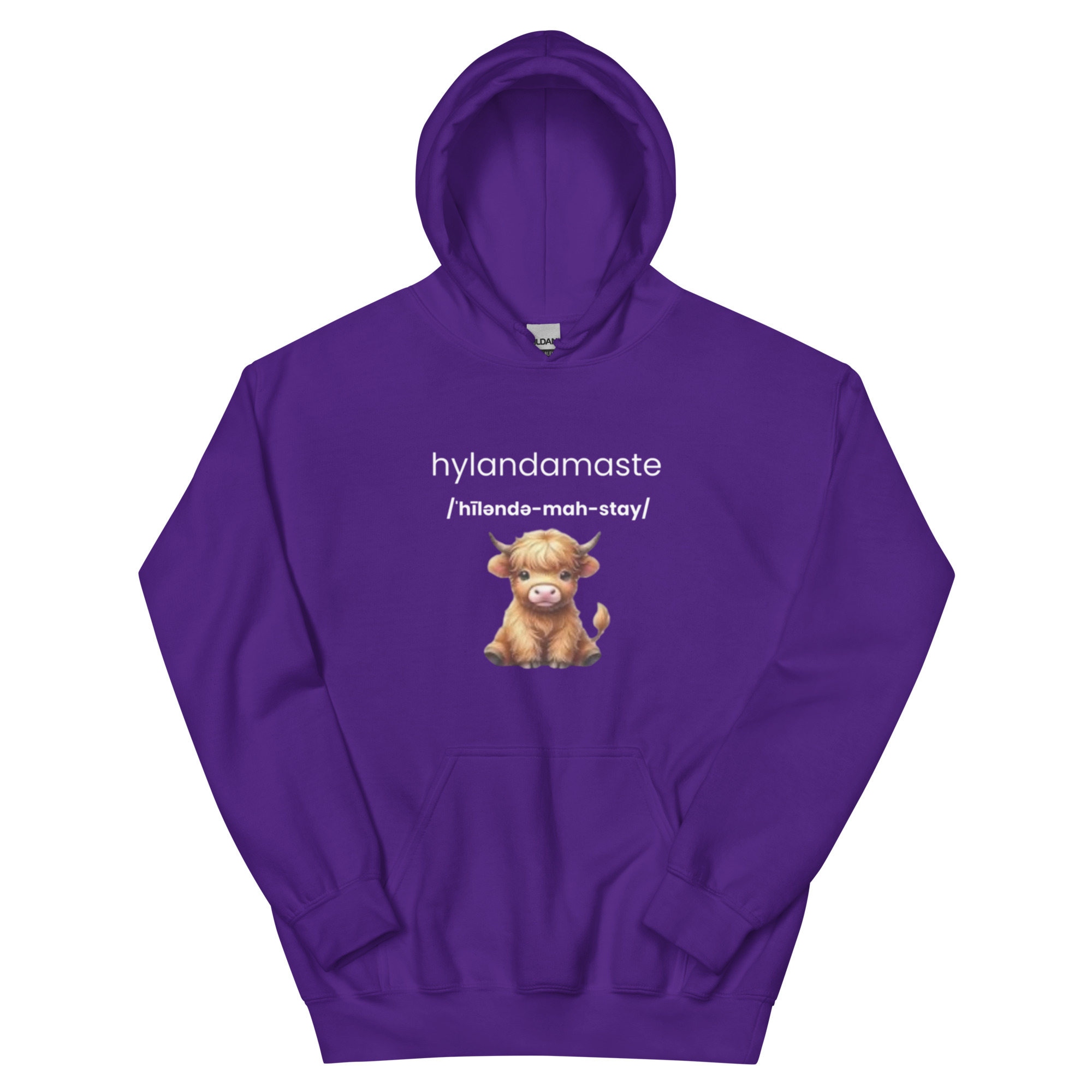 Hylanamaste Yoga Inspired Namaste Unisex Hoodie - Image 6
