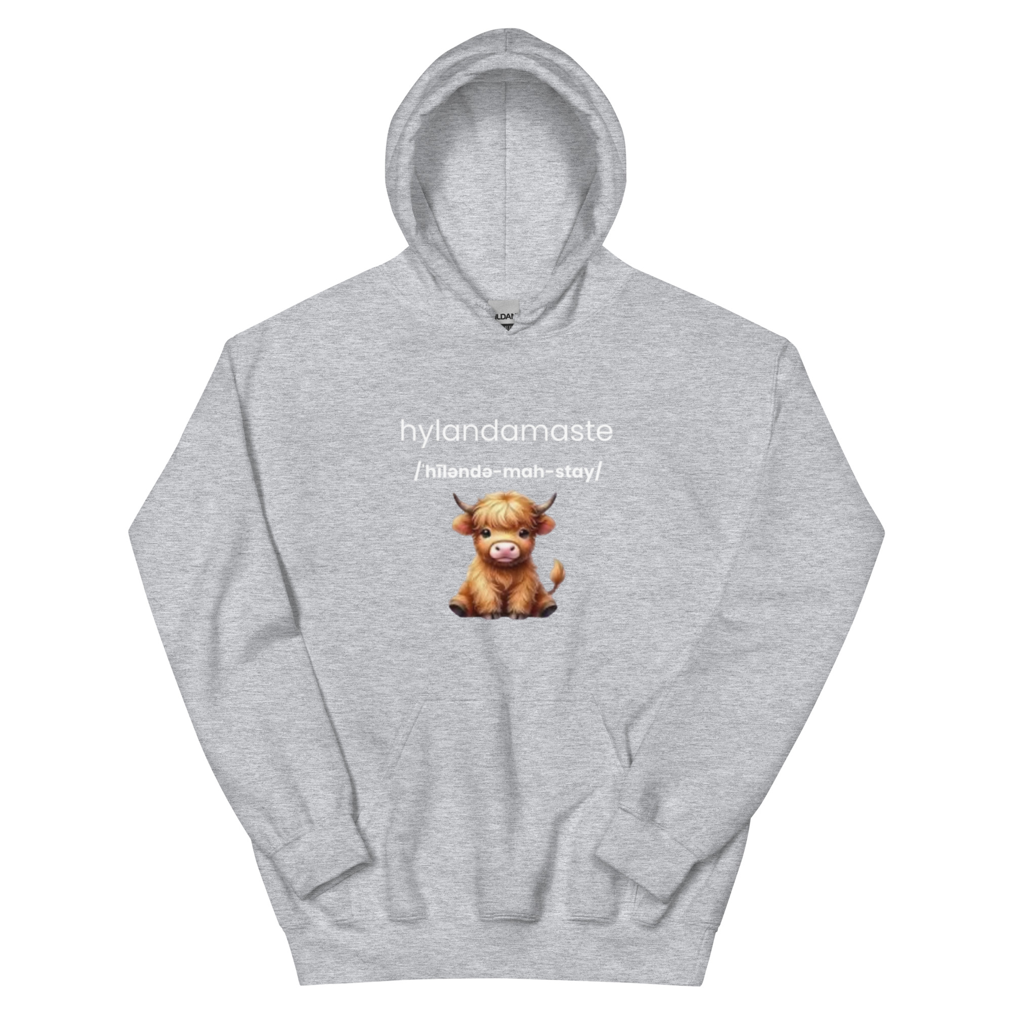 Hylanamaste Yoga Inspired Namaste Unisex Hoodie - Image 16