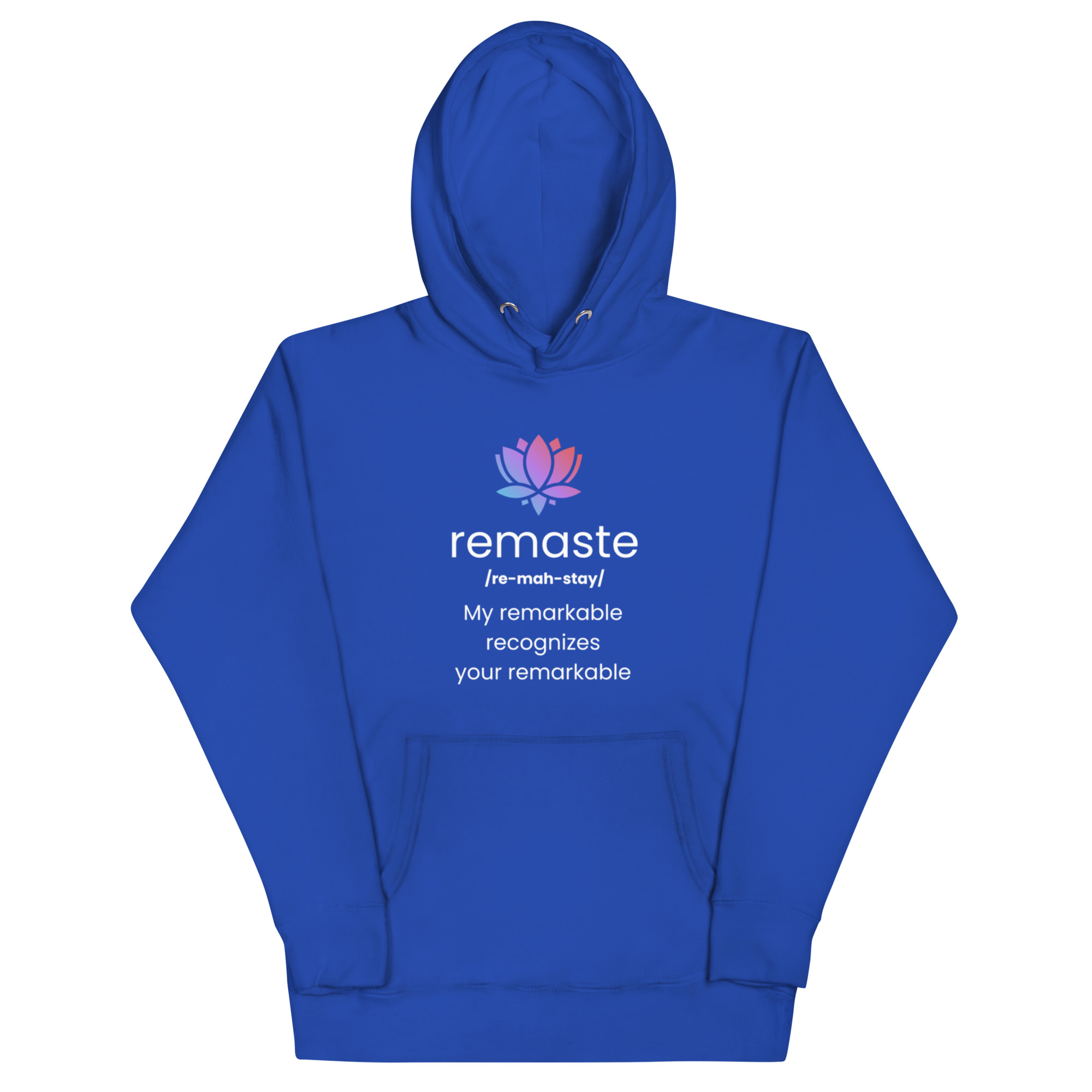 Remaste - Remarkable Recognition - Novelty Gift Yoga Inspired - Unisex Hoodie - Image 6