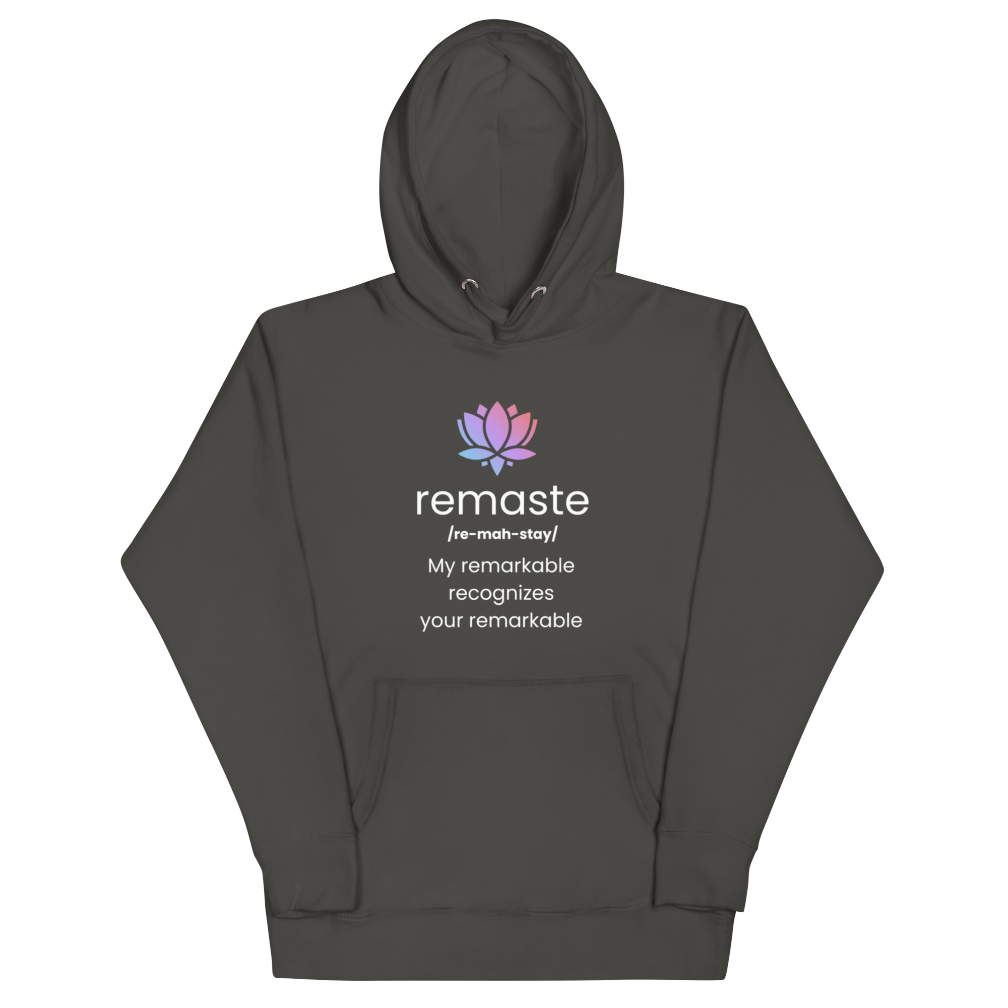 Remaste - Remarkable Recognition - Novelty Gift Yoga Inspired - Unisex Hoodie - Image 5