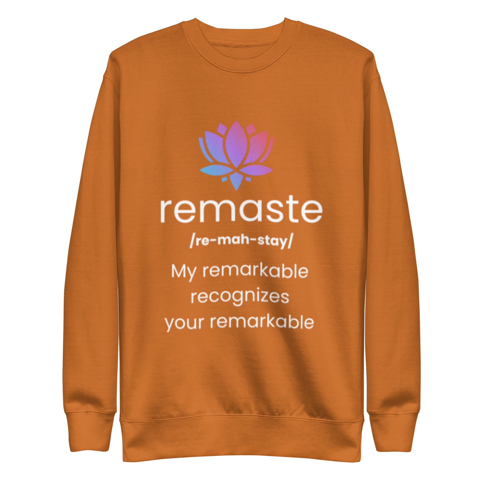 Remaste - Remarkable Recognition - Unisex Premium Sweatshirt - Image 9