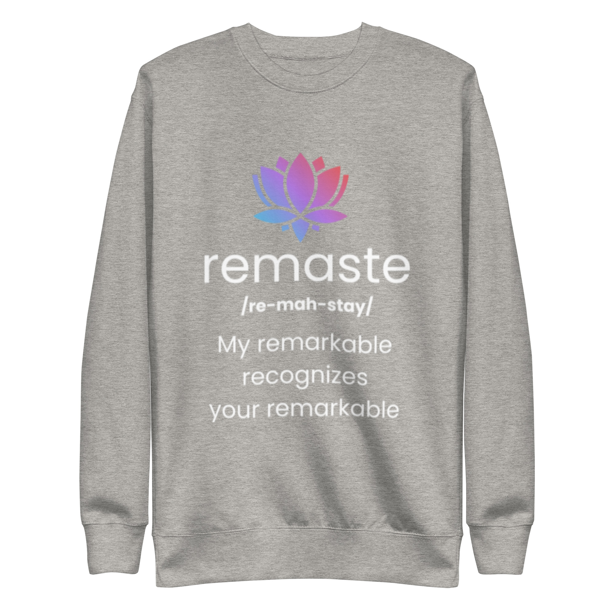 Remaste - Remarkable Recognition - Unisex Premium Sweatshirt - Image 13