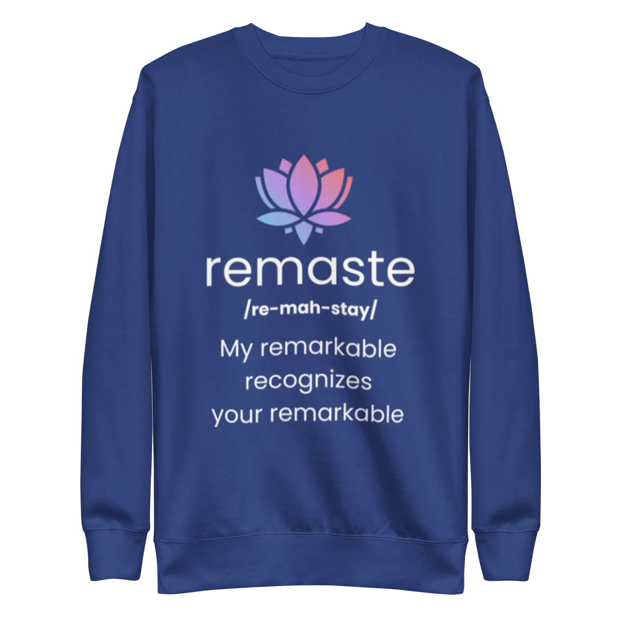 Remaste - Remarkable Recognition - Unisex Premium Sweatshirt - Image 5