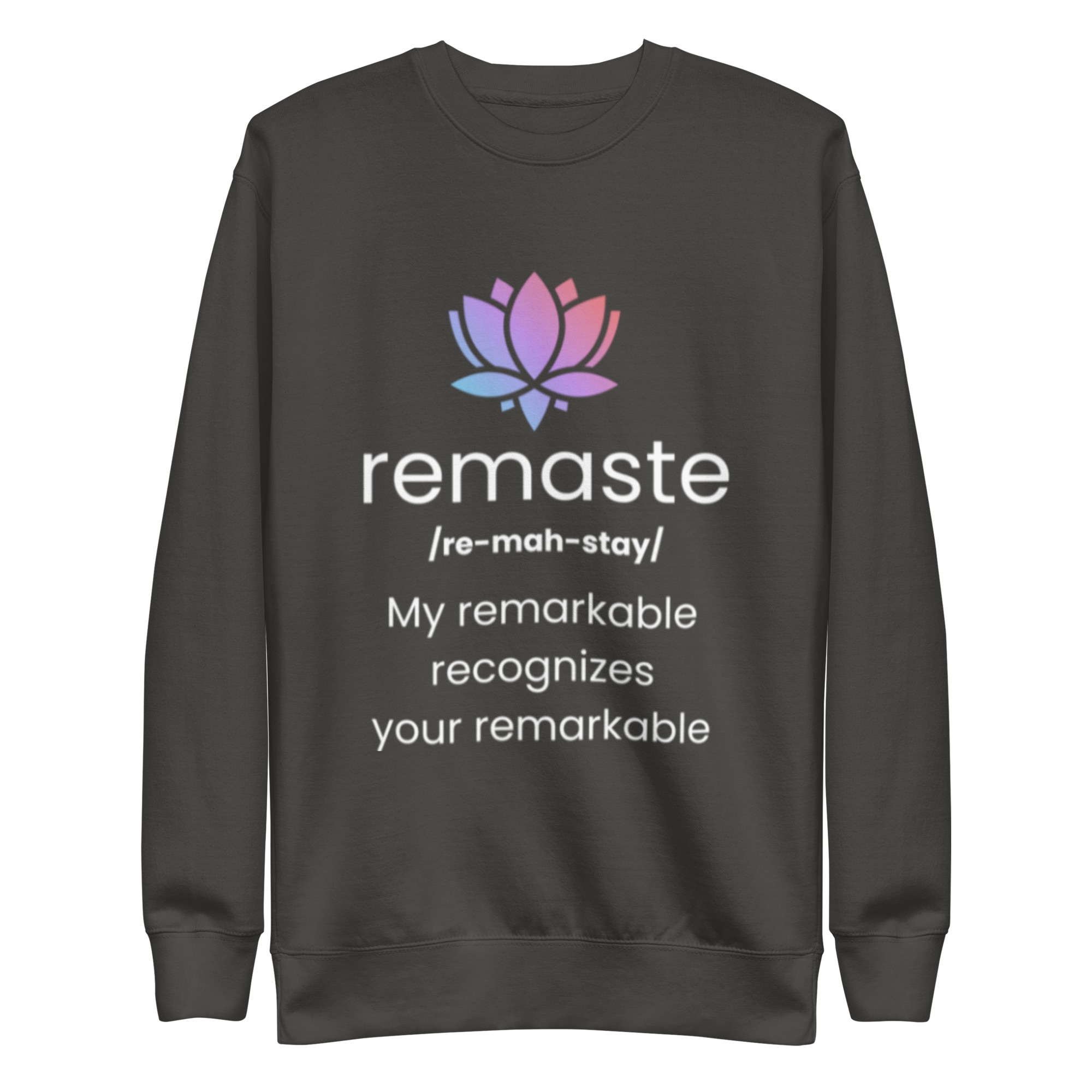 Remaste - Remarkable Recognition - Unisex Premium Sweatshirt - Image 6