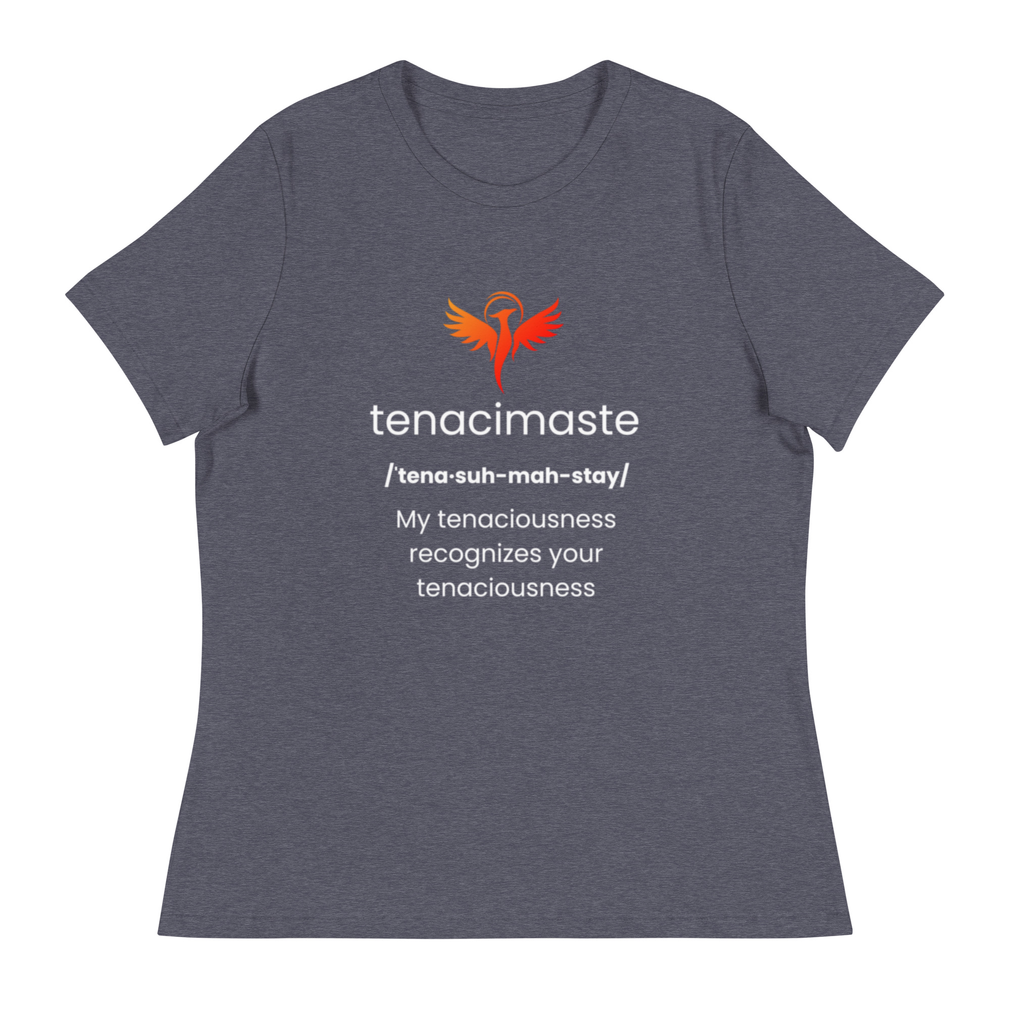 Tenacimaste - Tenacious Zen Yoga Inspired - Women's Relaxed T-Shirt - Image 12