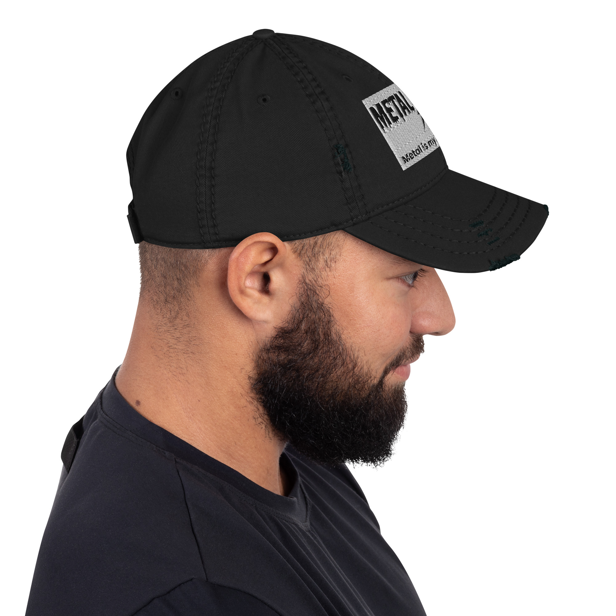 Heavy Metal Rock N Roll Inspired - Yoga Zen Dad Hat - Image 4