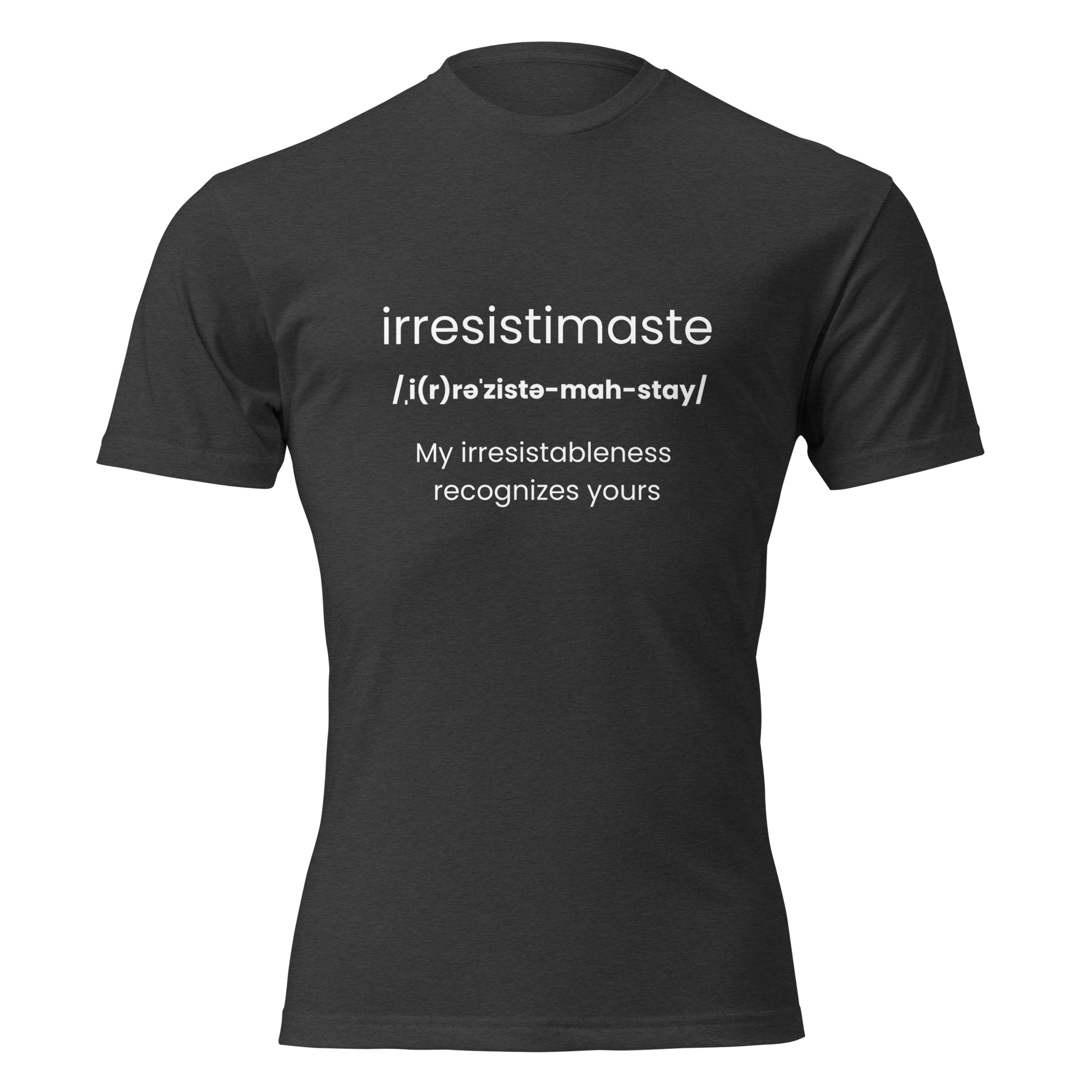 Irresistimaste - Irresistible Namaste Yoga Zen Inspired Unisex Fitted T-Shirt - Next Level 6210 - Image 2