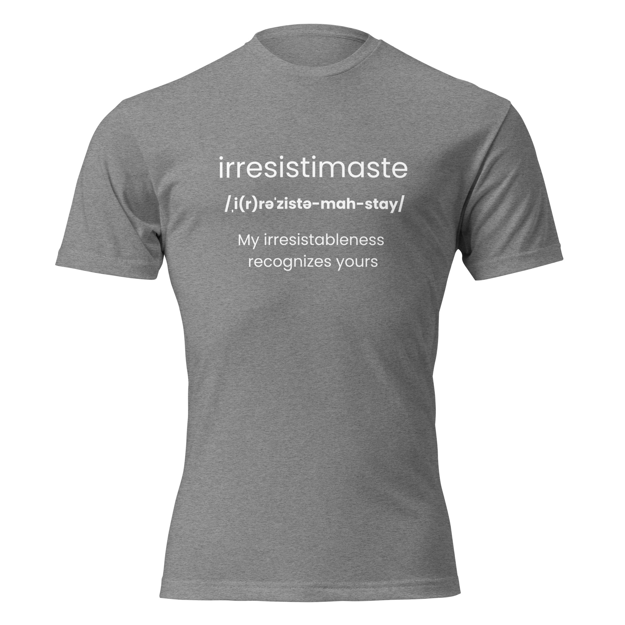 Irresistible Recognition! Irresistimaste Namaste Yoga Zen Inspired Unisex Fitted T-Shirt - Next Level 6210 - Image 8