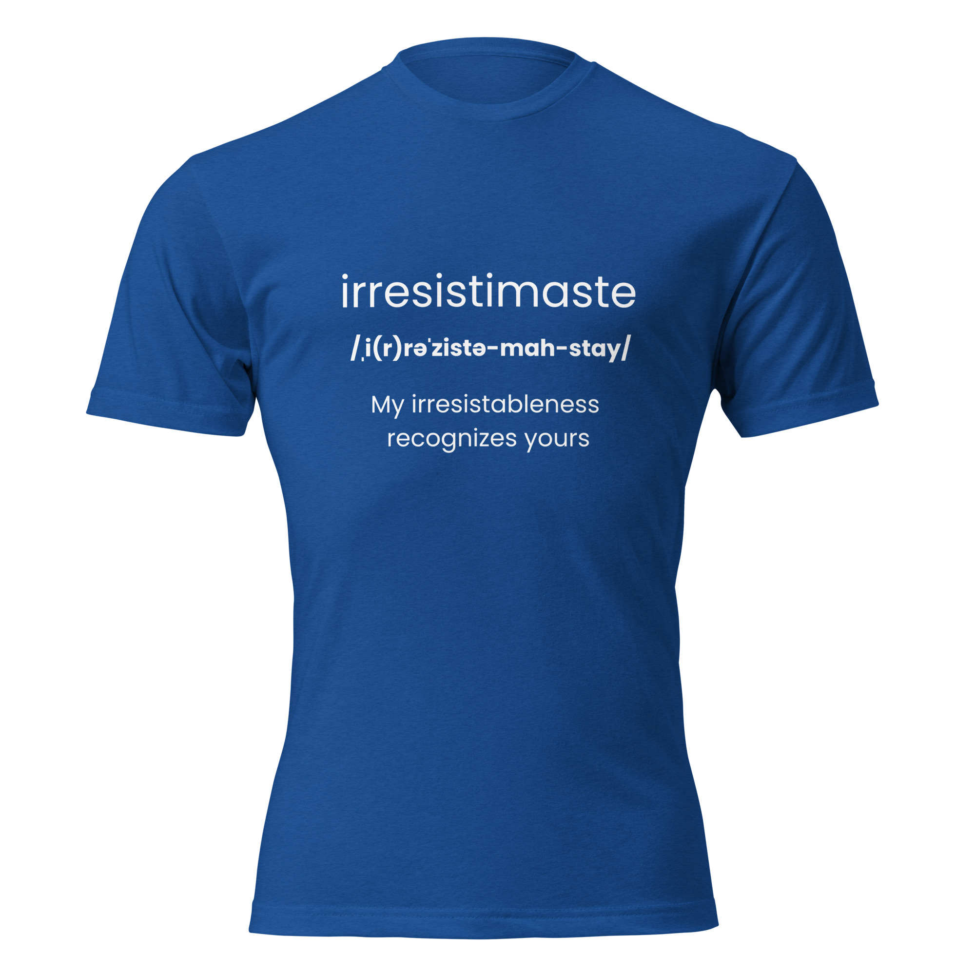 Irresistimaste - Irresistible Namaste Yoga Zen Inspired Unisex Fitted T-Shirt - Next Level 6210 - Image 4