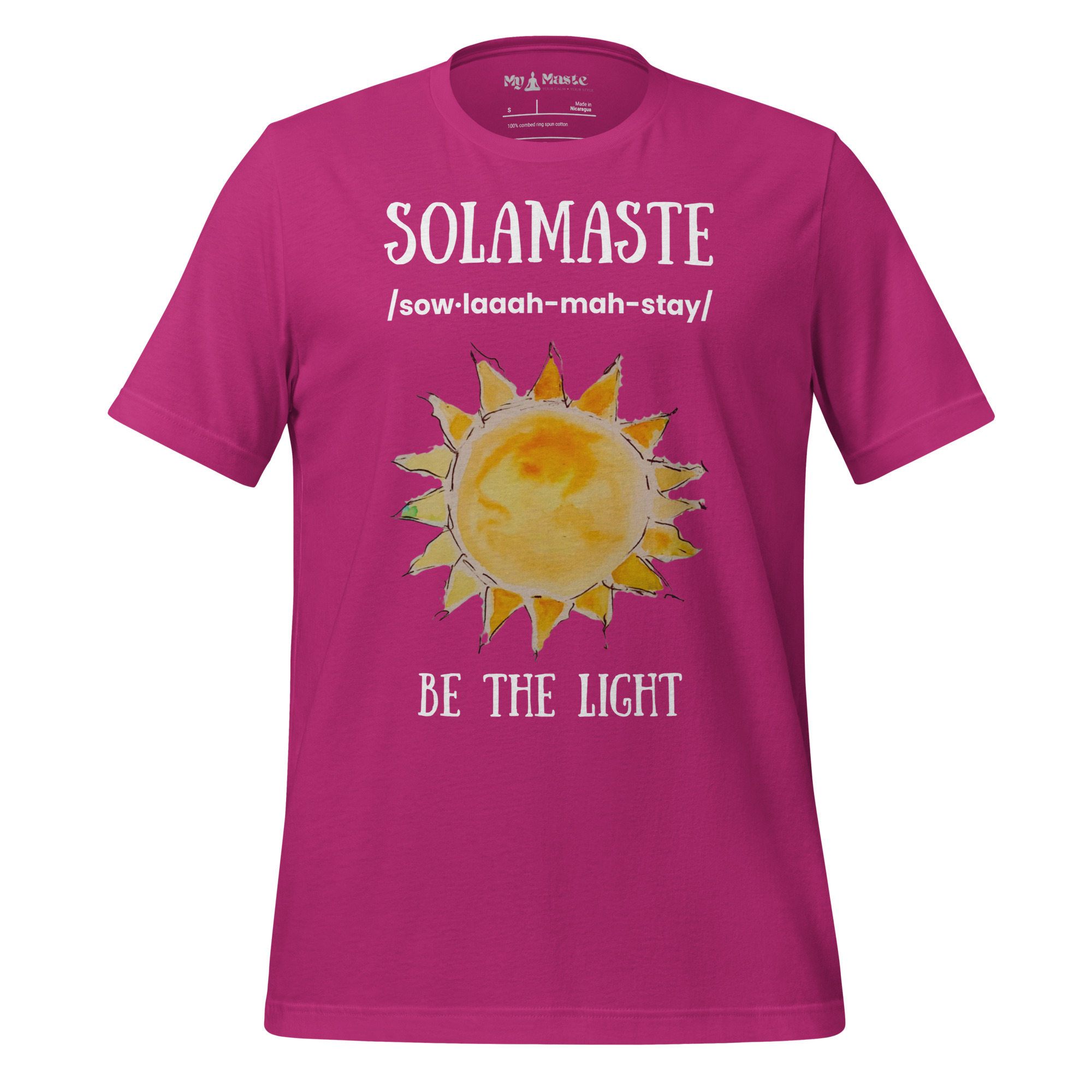 unisex-staple-t-shirt-berry-front-6a41aafd2e687.jpg - My Maste