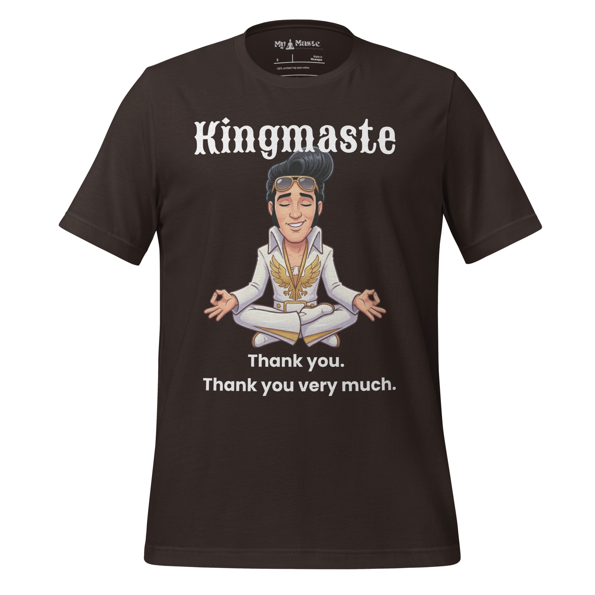 unisex-staple-t-shirt-brown-front-6a3b288d4d8ba.jpg - My Maste