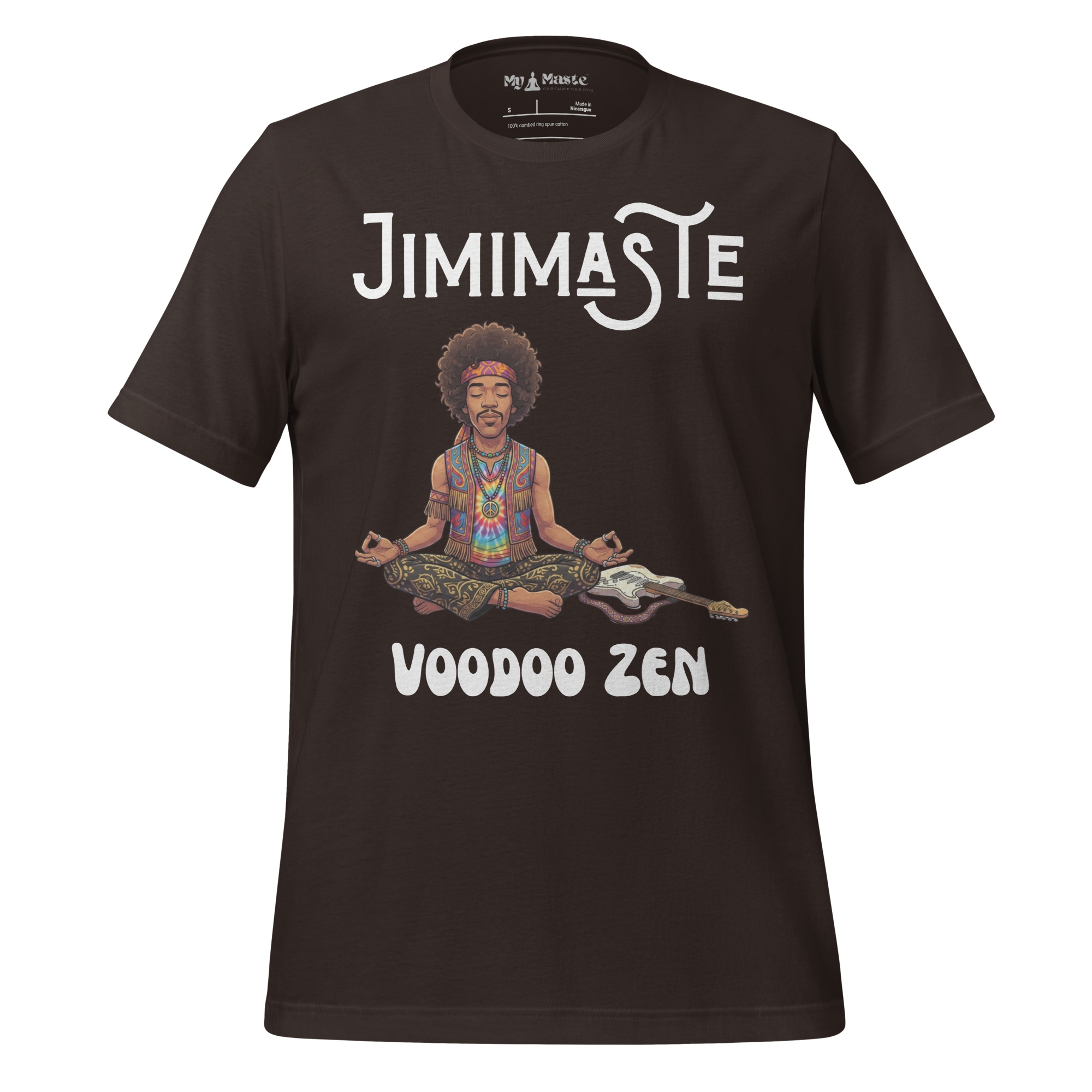 unisex-staple-t-shirt-brown-front-6a4442a06fe4f.jpg - My Maste