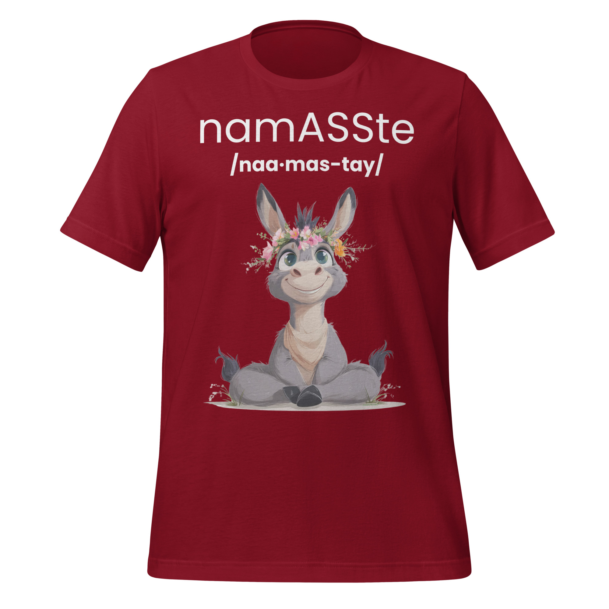 unisex-staple-t-shirt-cardinal-front-6a3b1fbb36144.jpg - My Maste