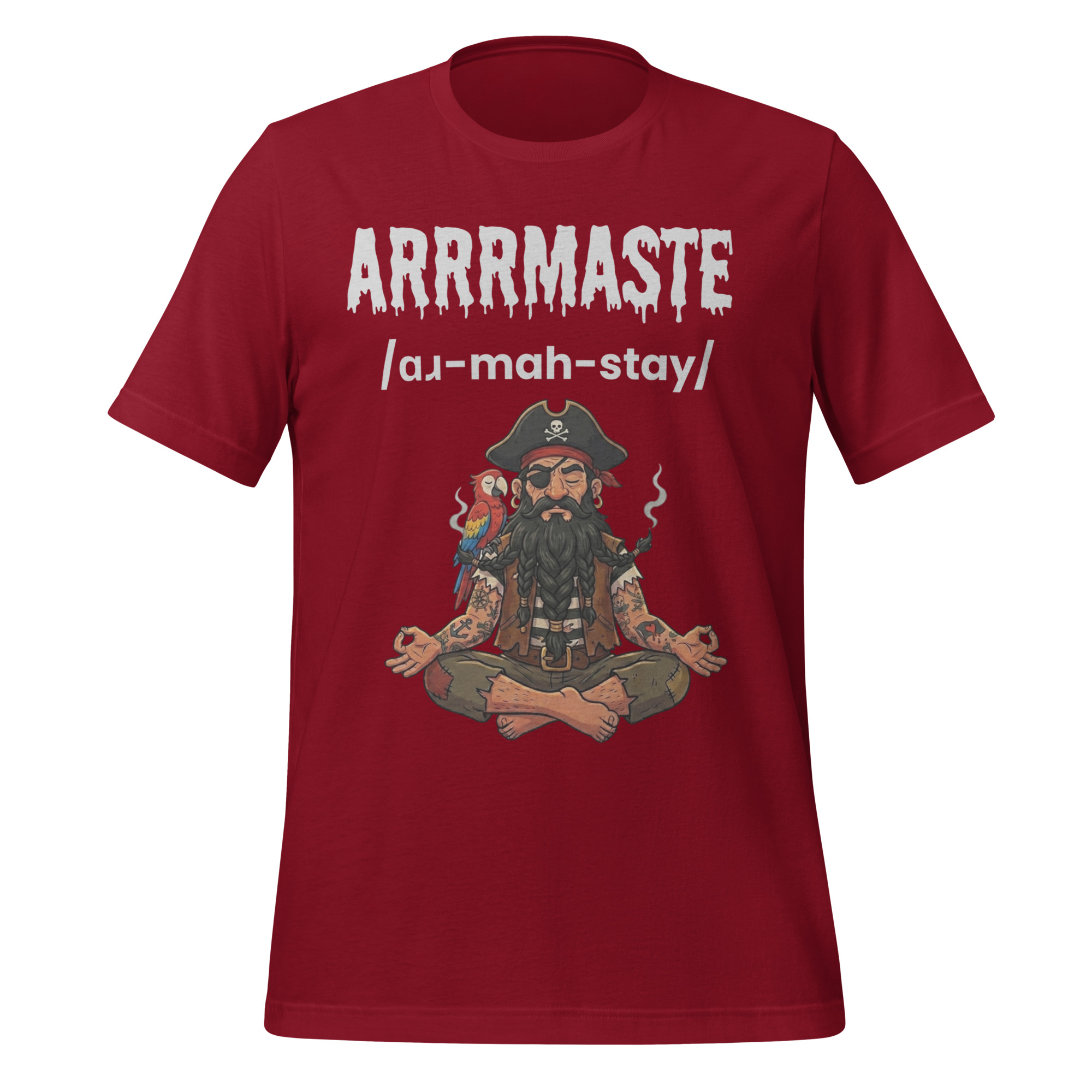 unisex-staple-t-shirt-cardinal-front-6a3b22240853a.jpg - My Maste