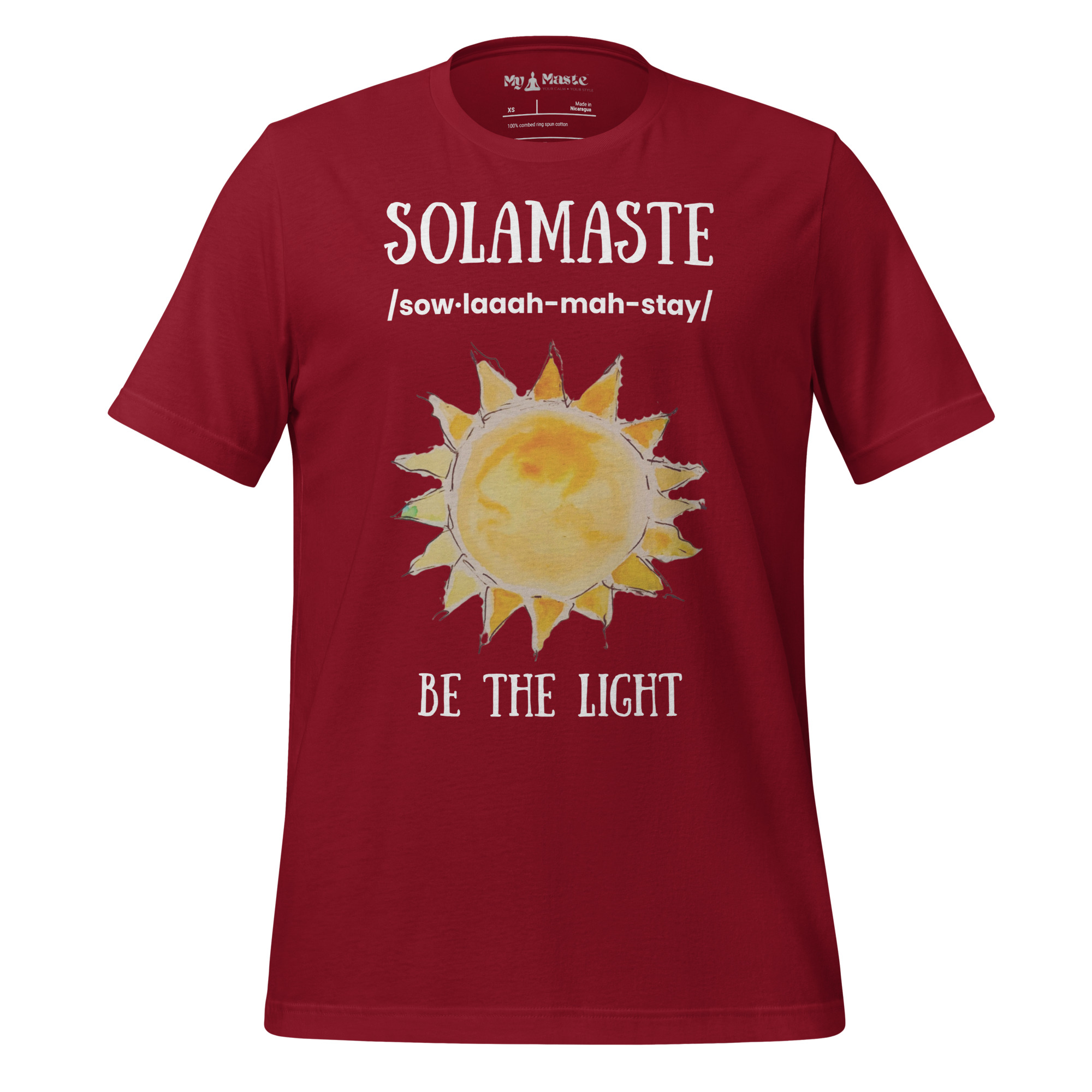 unisex-staple-t-shirt-cardinal-front-6a41aafce85a6.jpg - My Maste