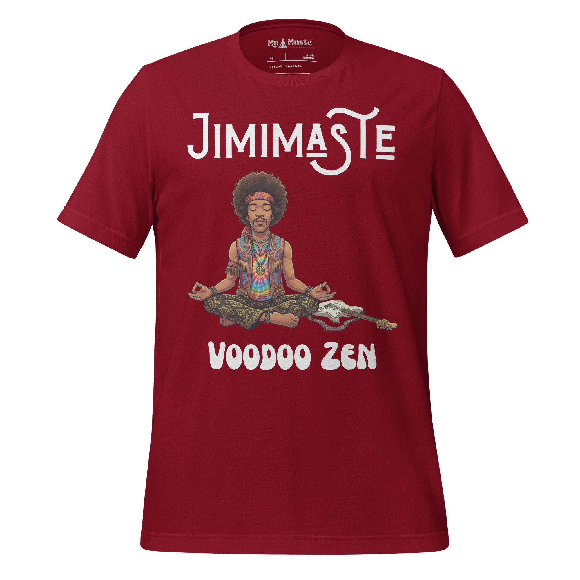 unisex-staple-t-shirt-cardinal-front-6a4442a067afb.jpg - My Maste