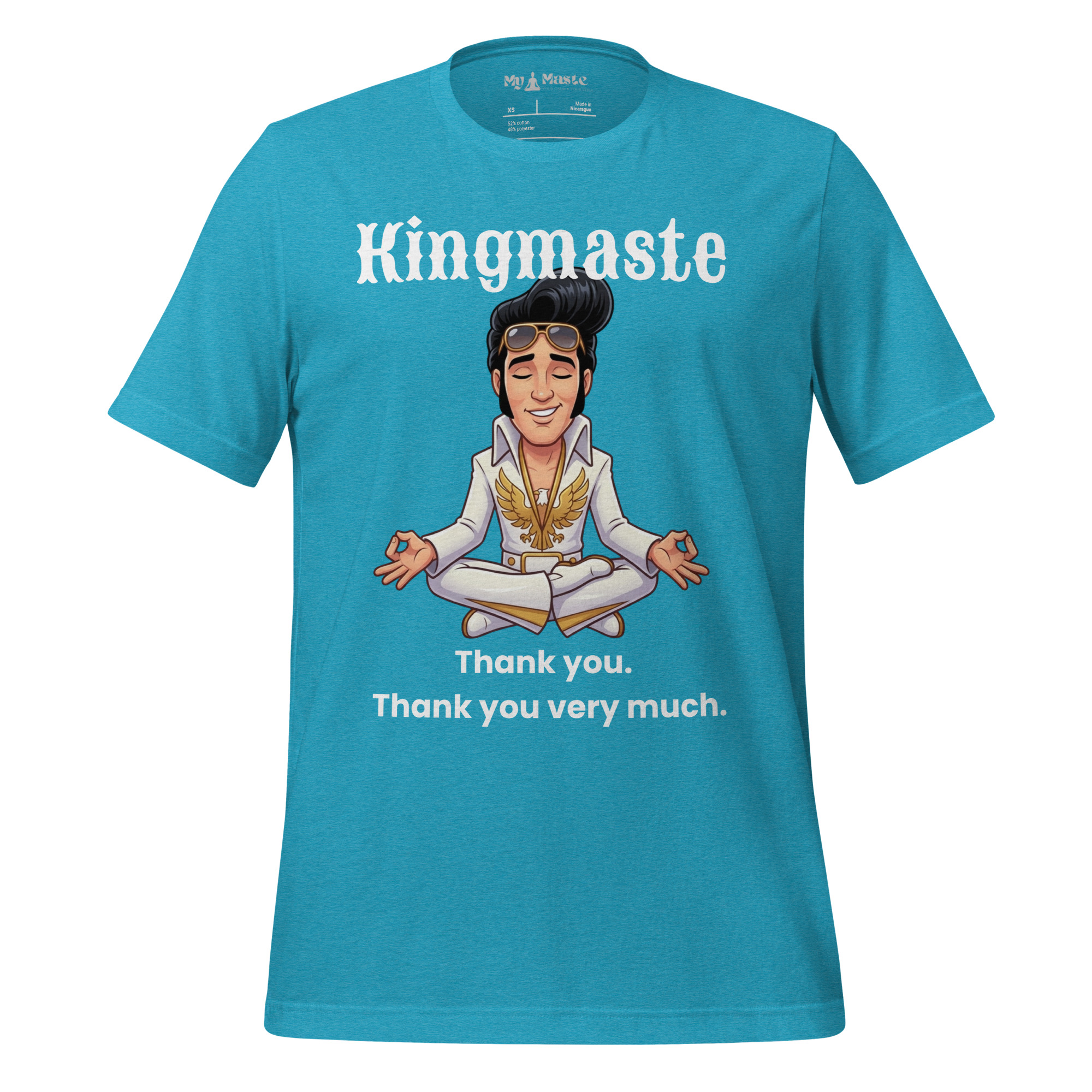 unisex-staple-t-shirt-heather-aqua-front-6a3b288dbbf97.jpg - My Maste