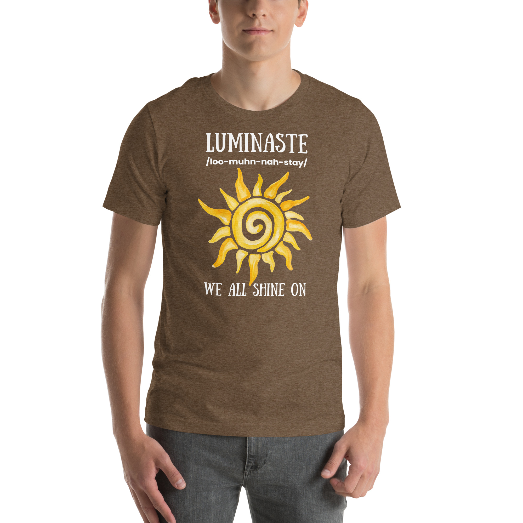 unisex-staple-t-shirt-heather-brown-front-6a41d4ba6baab.jpg - My Maste