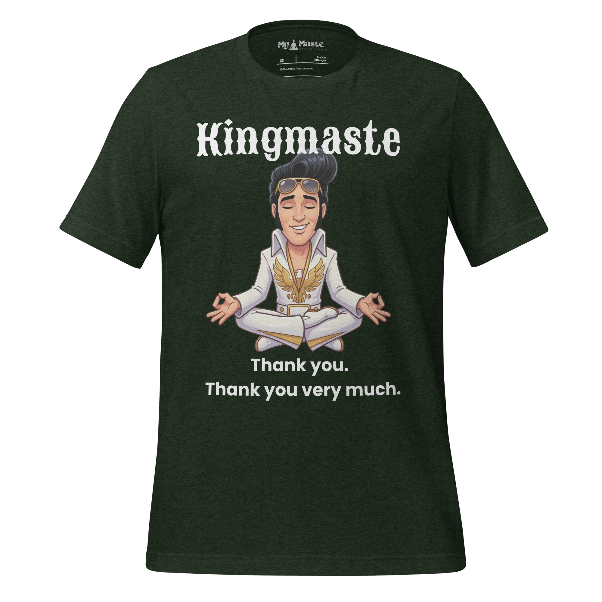 unisex-staple-t-shirt-heather-emerald-front-6a3b288d40d86.jpg - My Maste