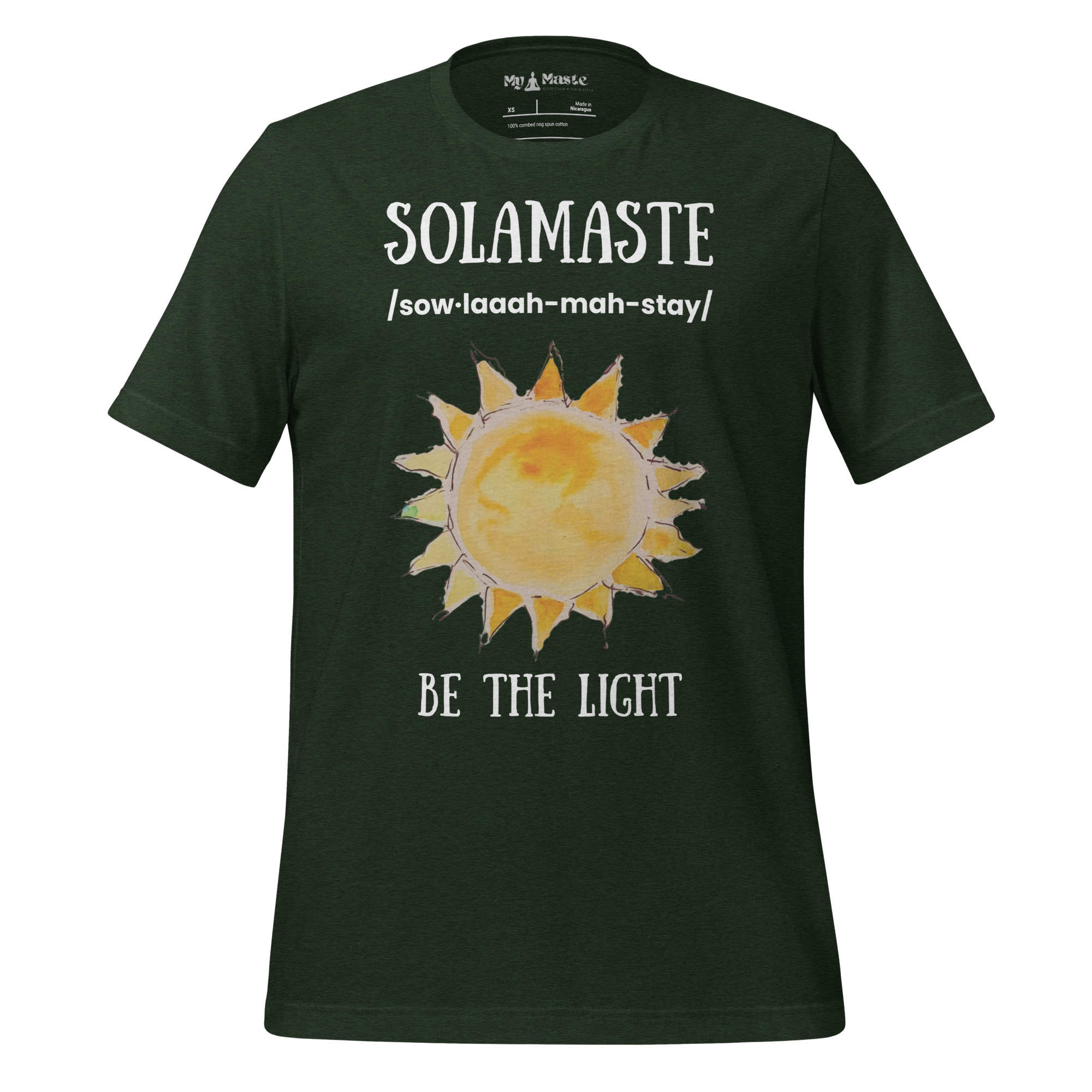 unisex-staple-t-shirt-heather-emerald-front-6a41aafce32c2.jpg - My Maste