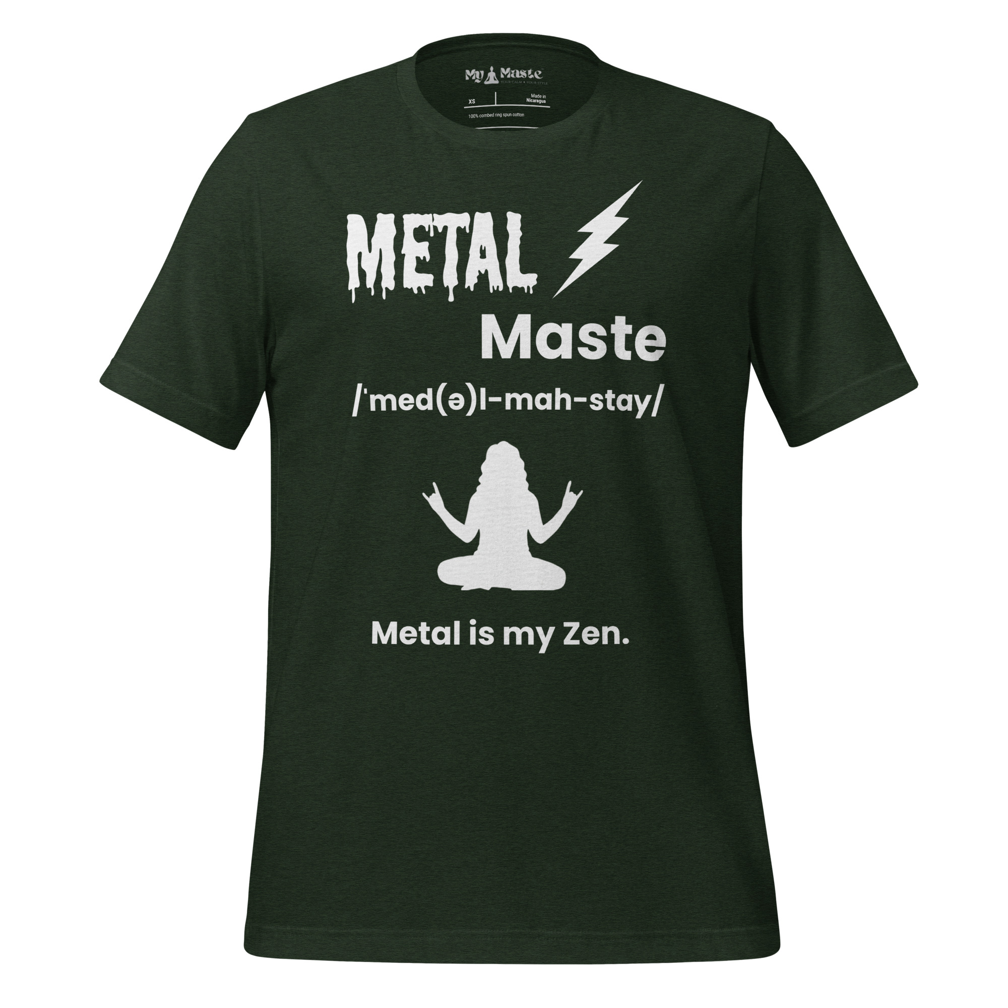 unisex-staple-t-shirt-heather-emerald-front-6a42f3fd2b7d0.jpg - My Maste