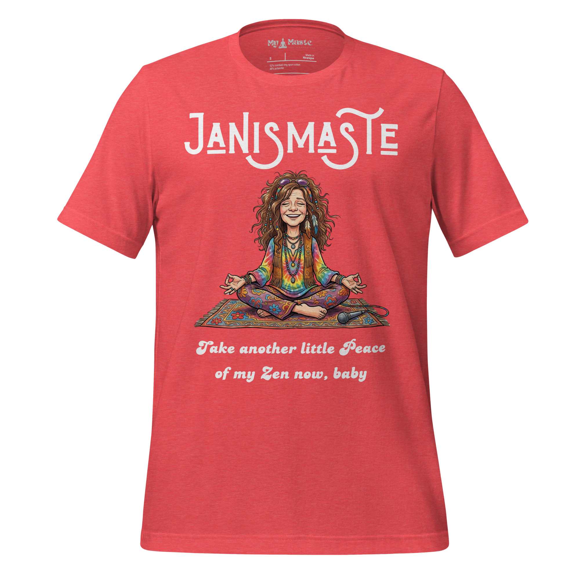 unisex-staple-t-shirt-heather-red-front-6a447a66e5667.jpg - My Maste