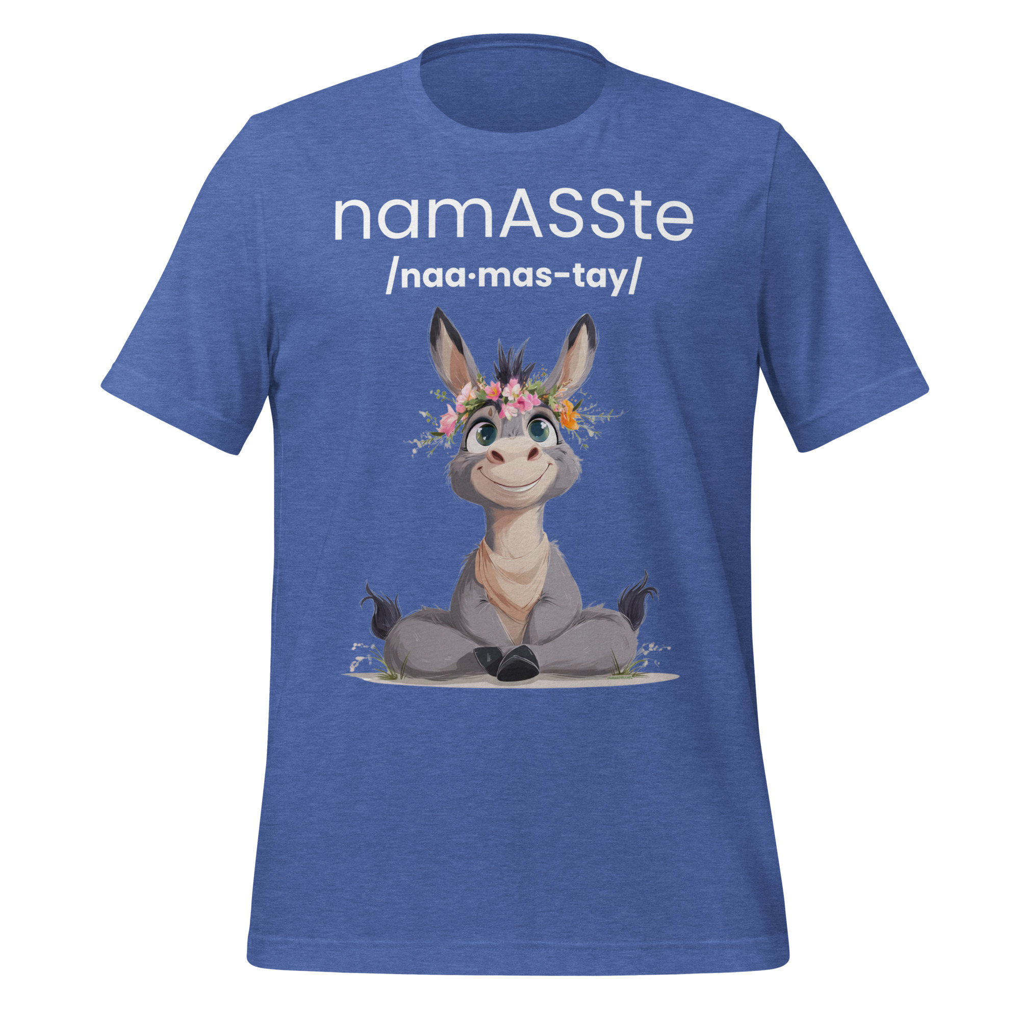 unisex-staple-t-shirt-heather-true-royal-front-6a3b1fbb946e4.jpg - My Maste