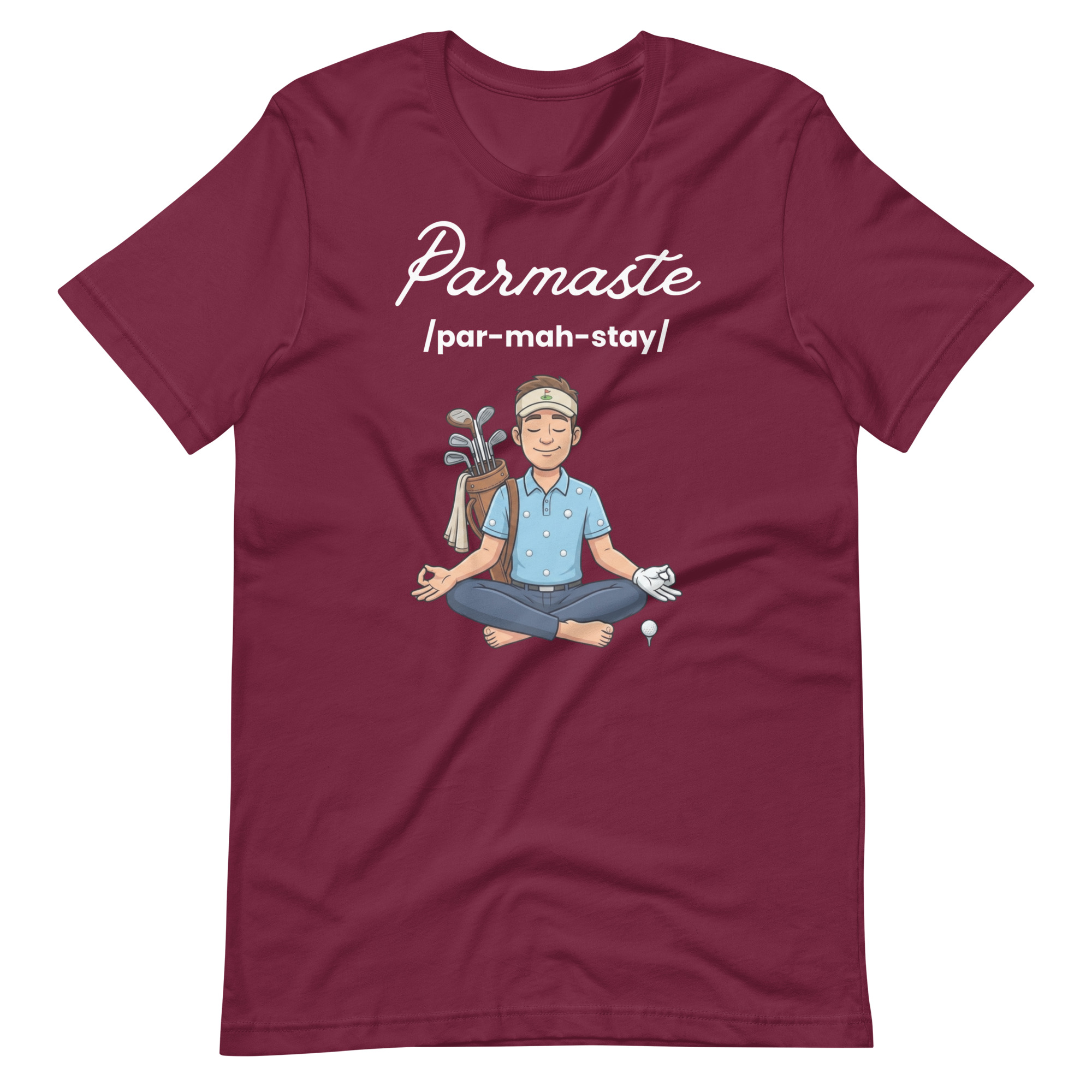 unisex-staple-t-shirt-maroon-front-6a3b1ea026850.jpg - My Maste