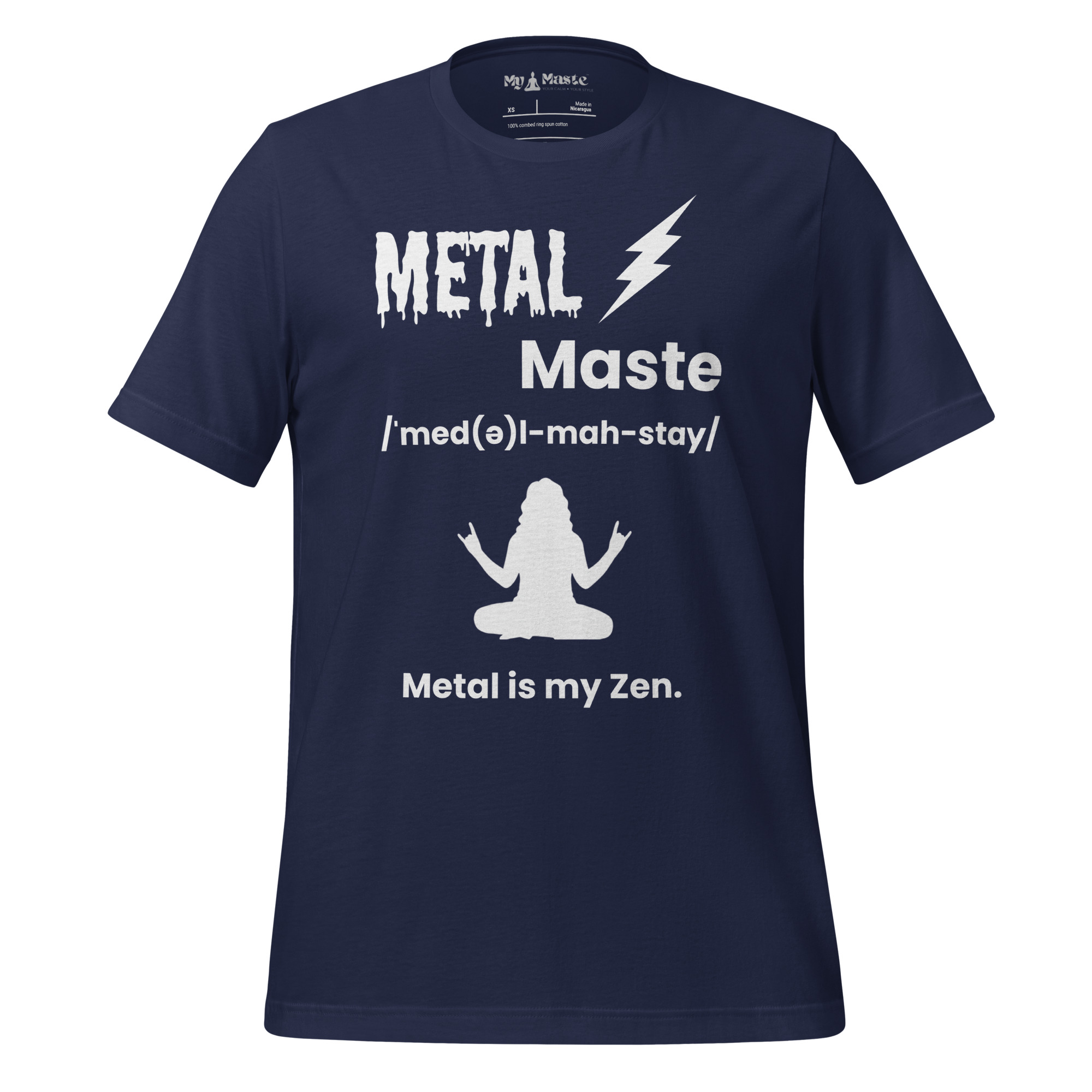 unisex-staple-t-shirt-navy-front-6a42f3fd2775a.jpg - My Maste