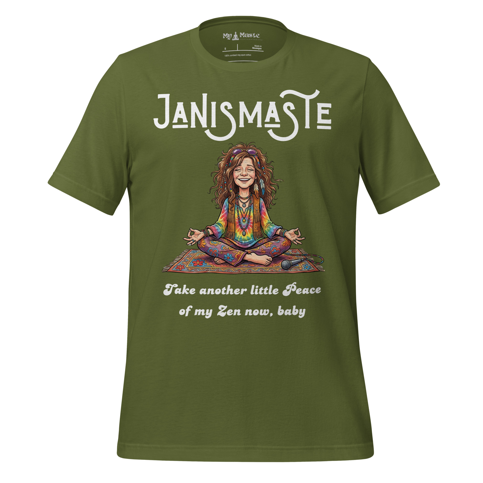 unisex-staple-t-shirt-olive-front-6a447a66ba53f.jpg - My Maste