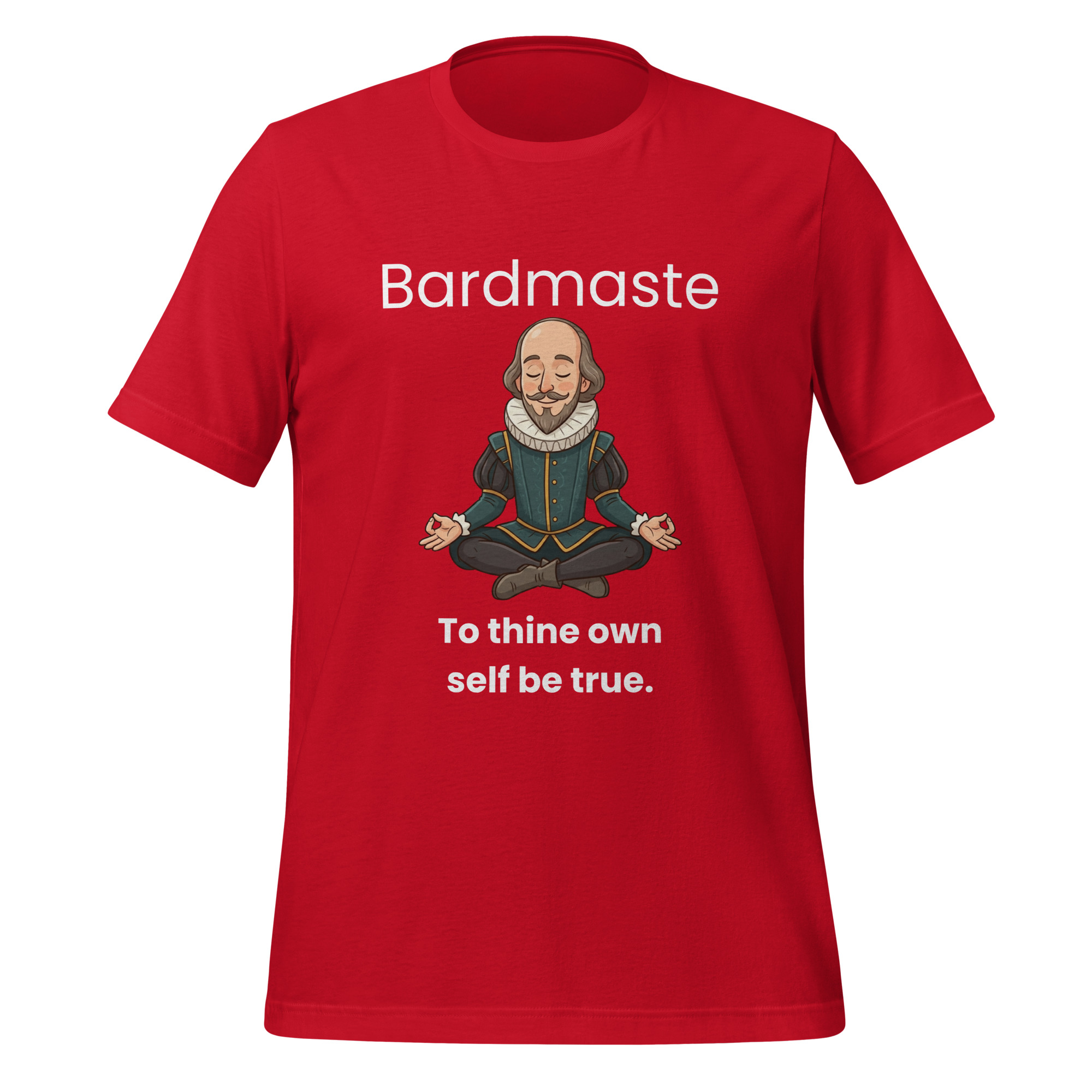 unisex-staple-t-shirt-red-front-6a38895580b07.jpg - My Maste