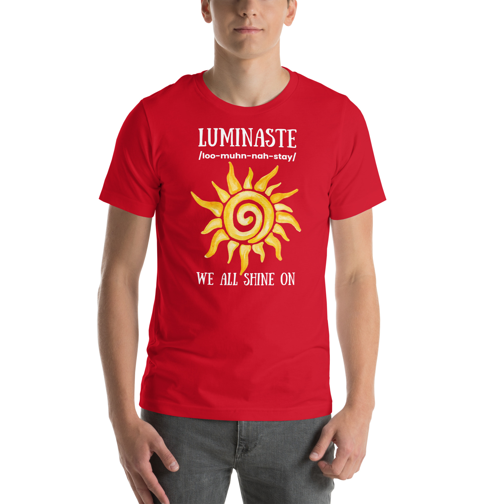 unisex-staple-t-shirt-red-front-6a41d4ba55cdf.jpg - My Maste