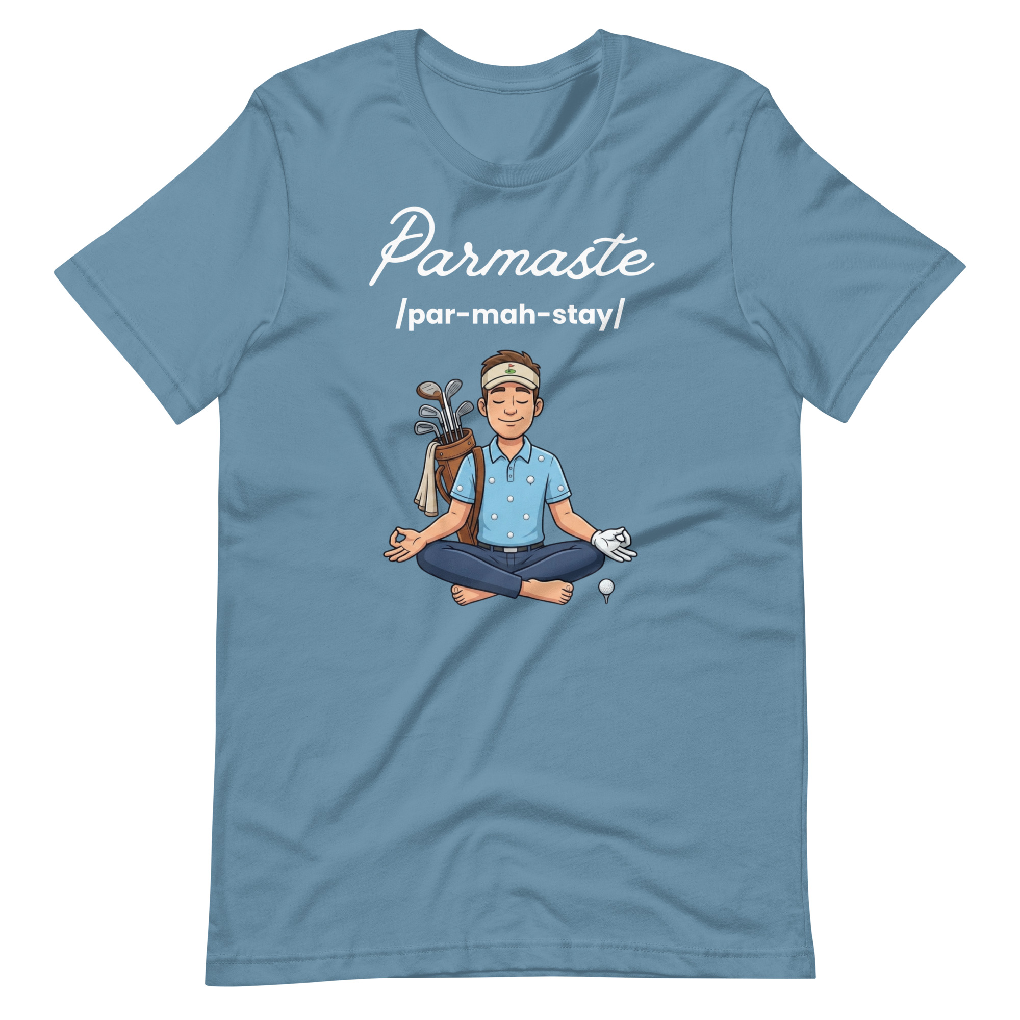 unisex-staple-t-shirt-steel-blue-front-6a3b1ea072505.jpg - My Maste