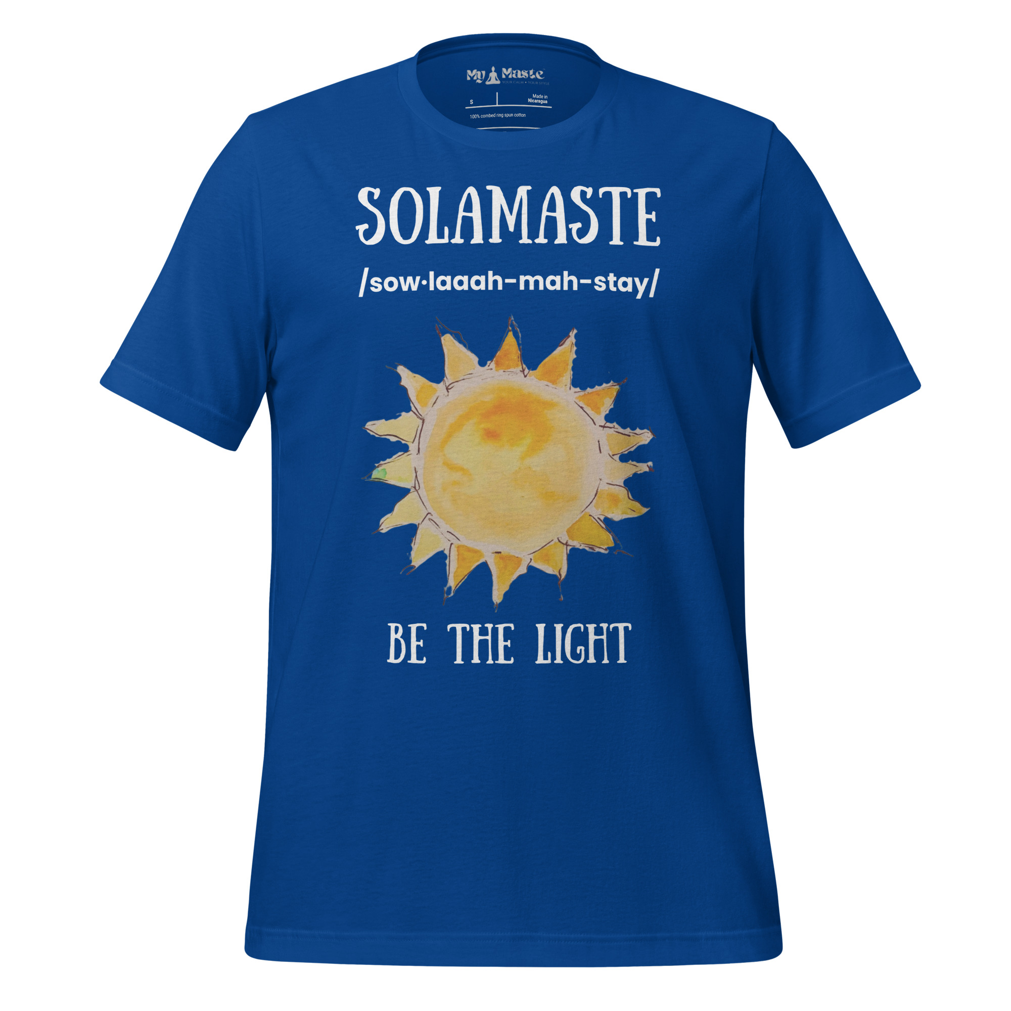 unisex-staple-t-shirt-true-royal-front-6a41aafd2150d.jpg - My Maste