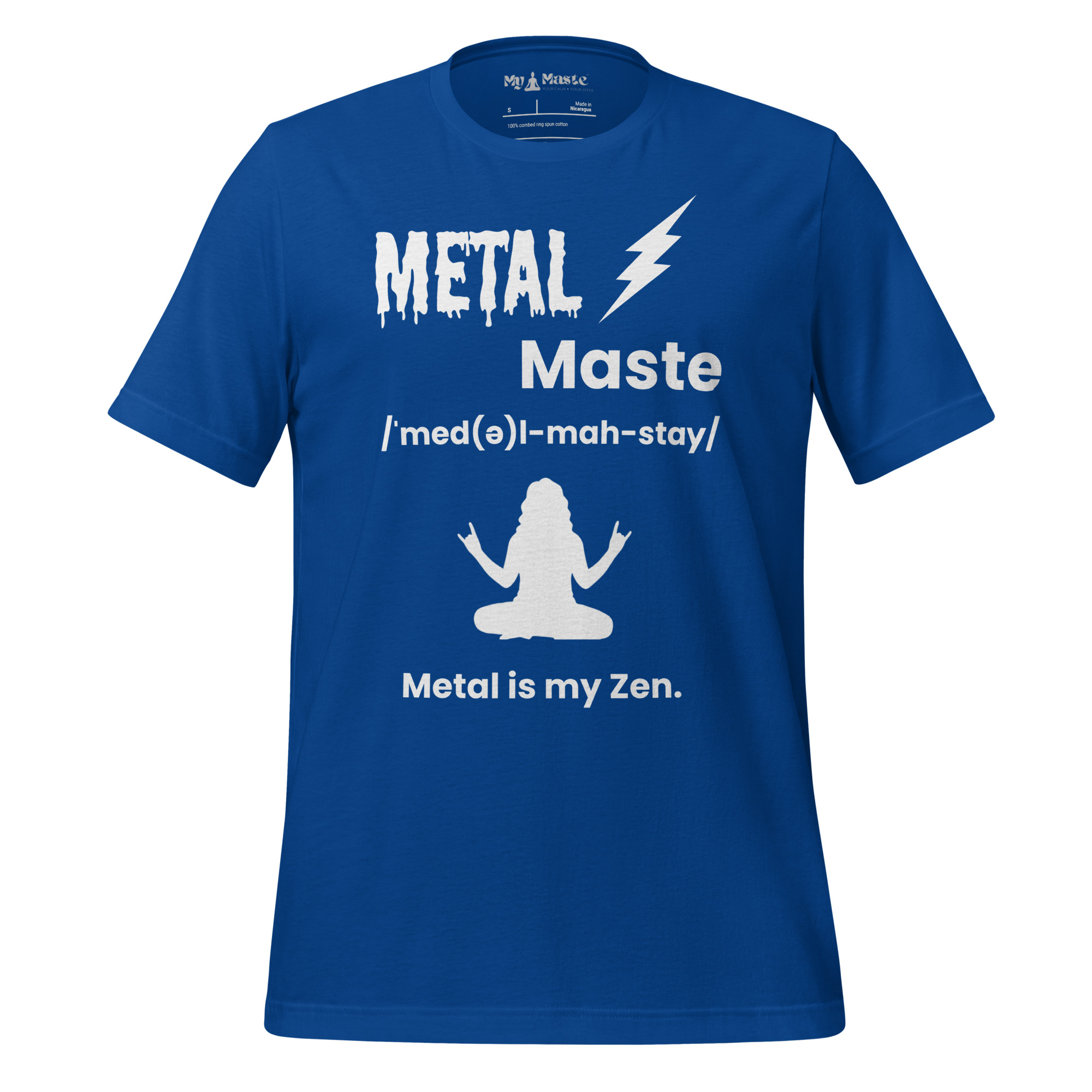 unisex-staple-t-shirt-true-royal-front-6a42f3fd6090f.jpg - My Maste