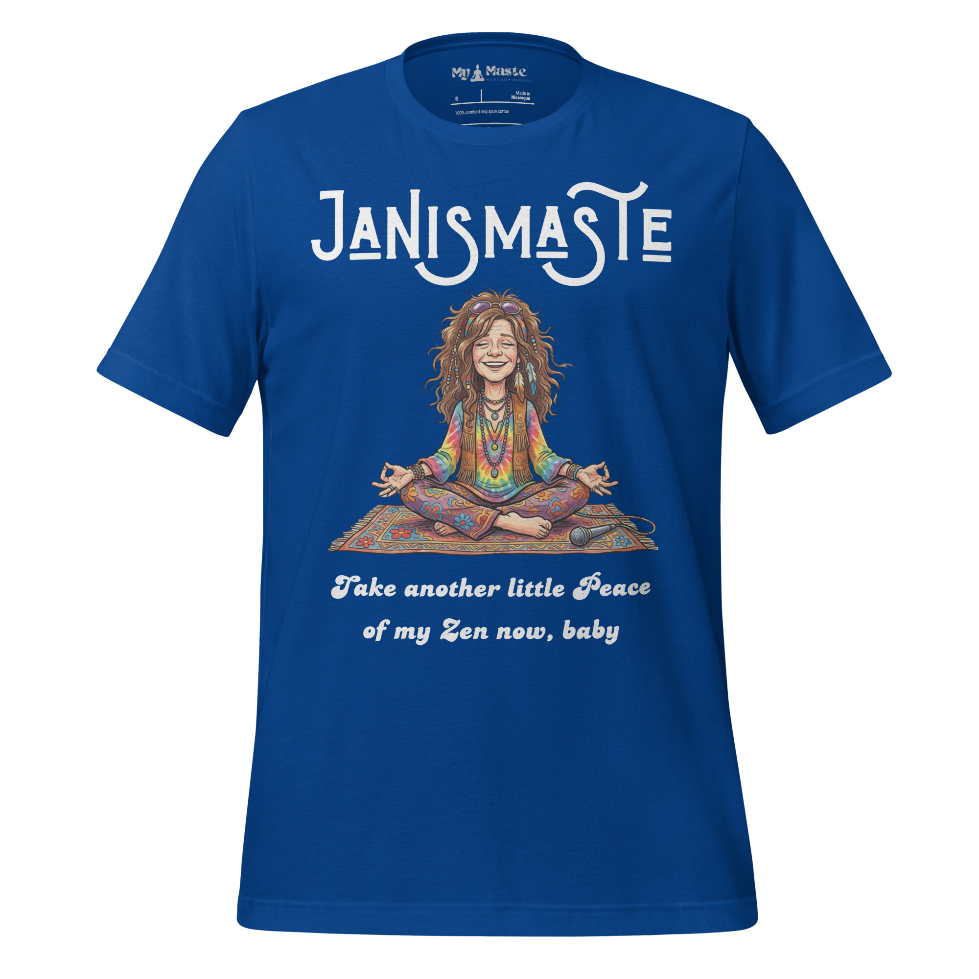 unisex-staple-t-shirt-true-royal-front-6a447a6676c8b.jpg - My Maste