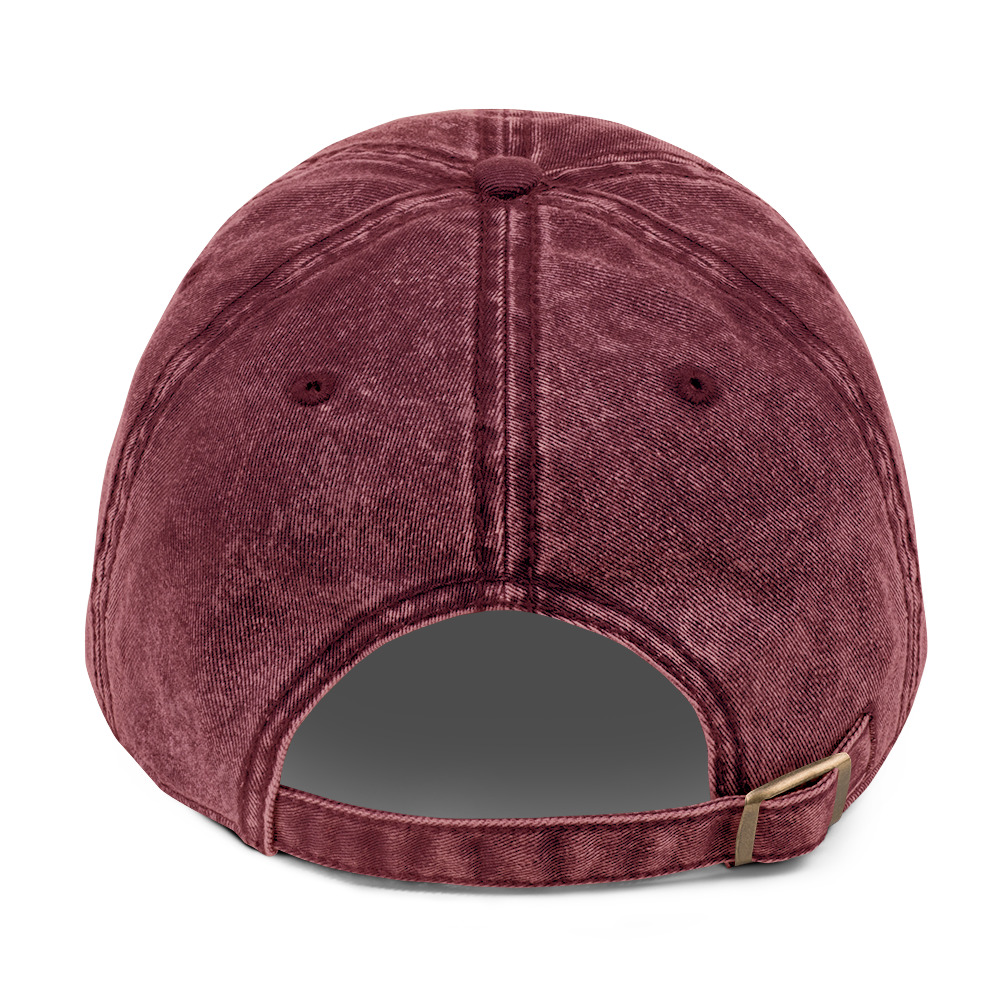 Heavy Metal Rock N Roll Inspired - Yoga Inspired - Zen Vintage Cotton Twill Cap - Image 10