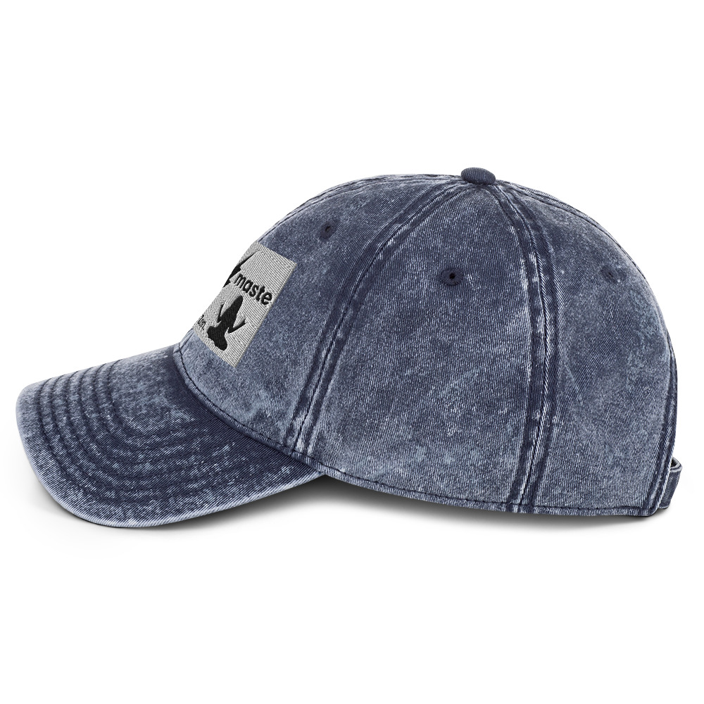 Heavy Metal Rock N Roll Inspired - Yoga Inspired - Zen Vintage Cotton Twill Cap - Image 7