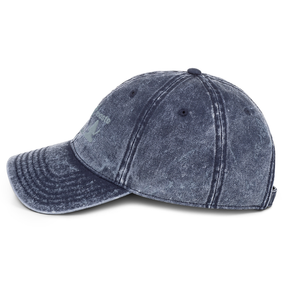 Heavy Metal Rock N Roll Inspired - Yoga Zen Vintage Cotton Twill Cap - Image 7