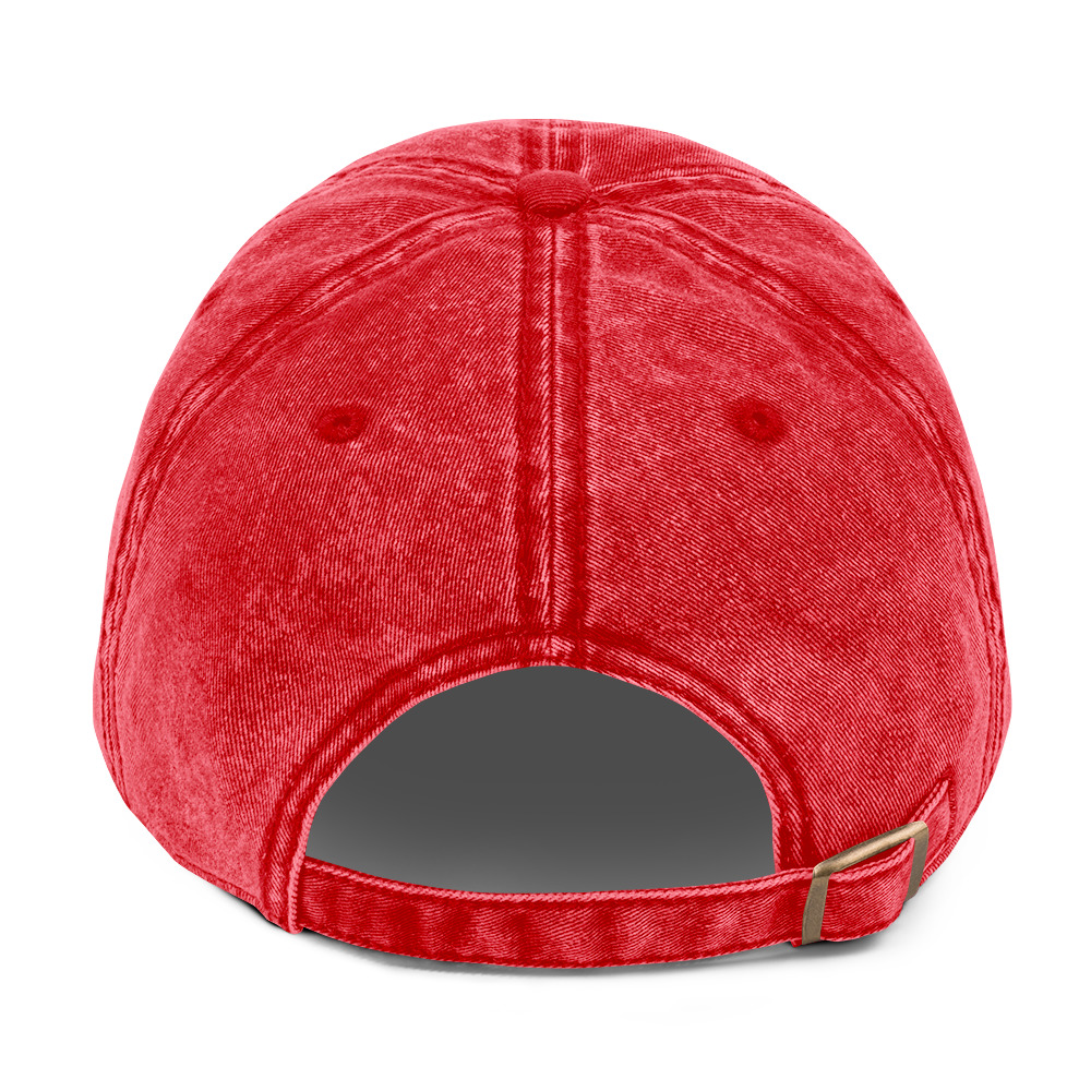 Heavy Metal Rock N Roll Inspired - Yoga Zen Vintage Cotton Twill Cap - Image 14