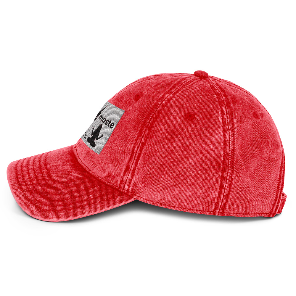 Heavy Metal Rock N Roll Inspired - Yoga Inspired - Zen Vintage Cotton Twill Cap - Image 15