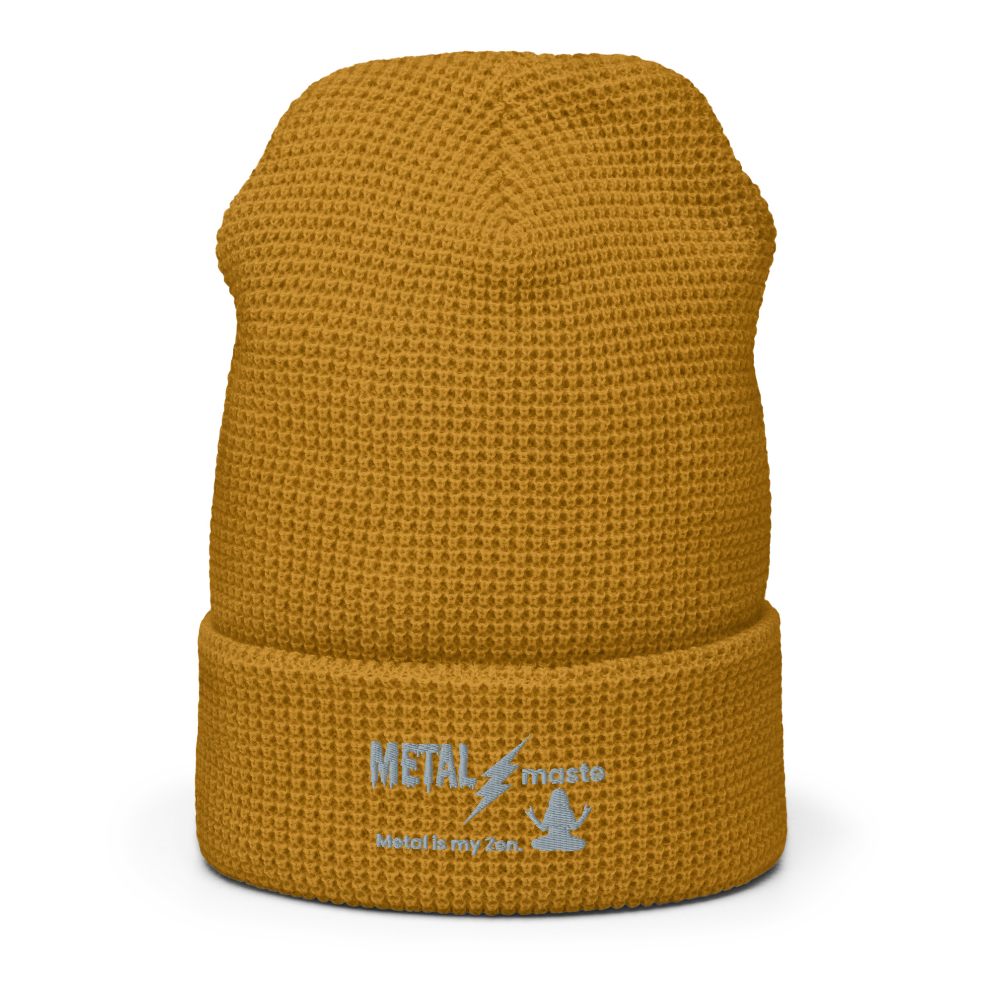 Heavy Metal Rock N Roll Inspired - Yoga Zen Waffle beanie - Image 10