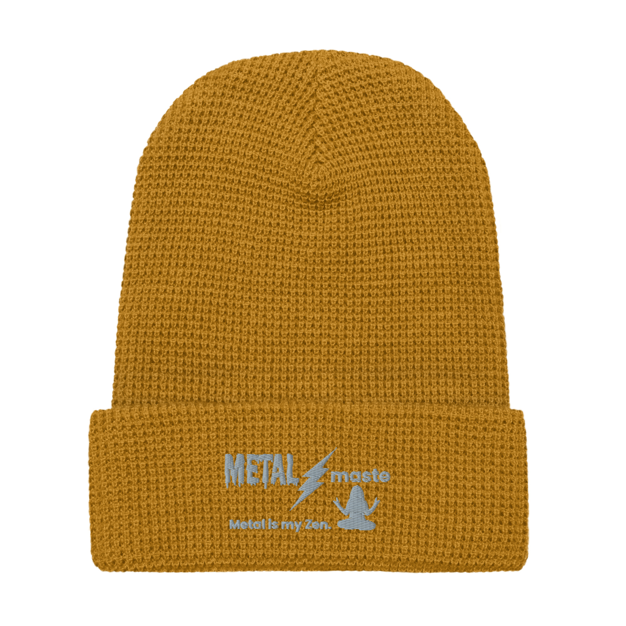 Heavy Metal Rock N Roll Inspired - Yoga Zen Waffle beanie - Image 9