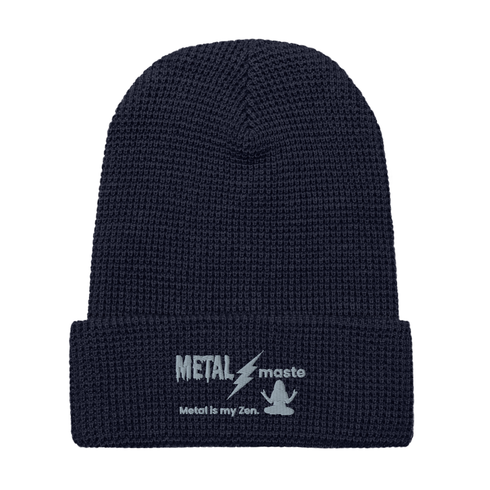 Heavy Metal Rock N Roll Inspired - Yoga Zen Waffle beanie - Image 3