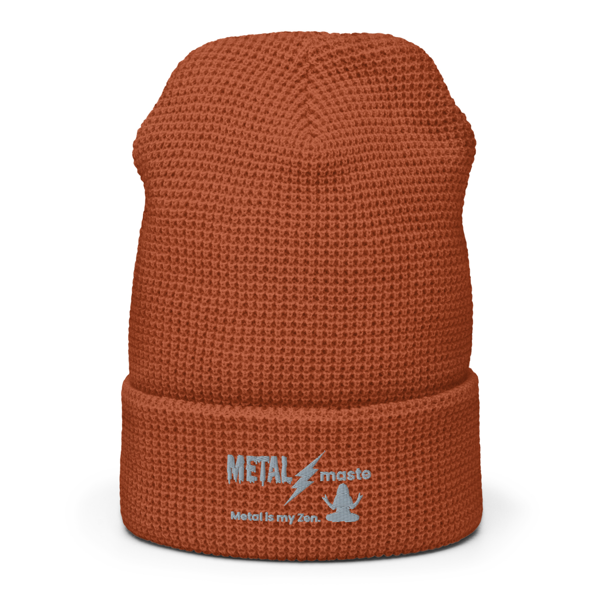 Heavy Metal Rock N Roll Inspired - Yoga Zen Waffle beanie - Image 8