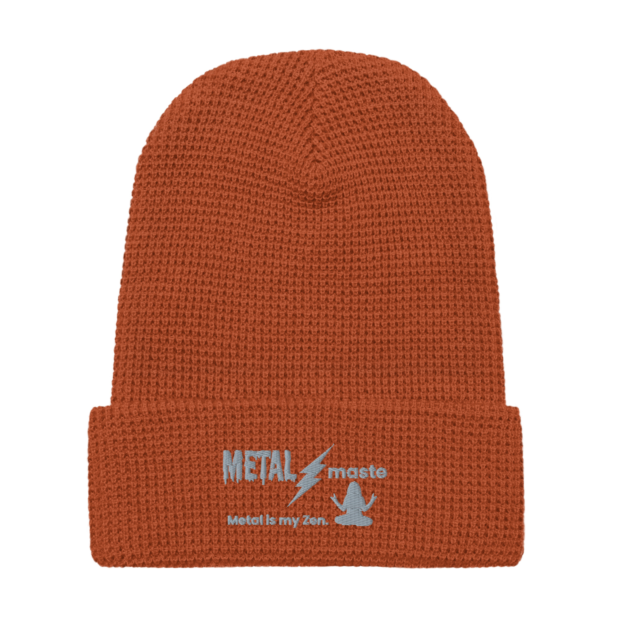 Heavy Metal Rock N Roll Inspired - Yoga Zen Waffle beanie - Image 7